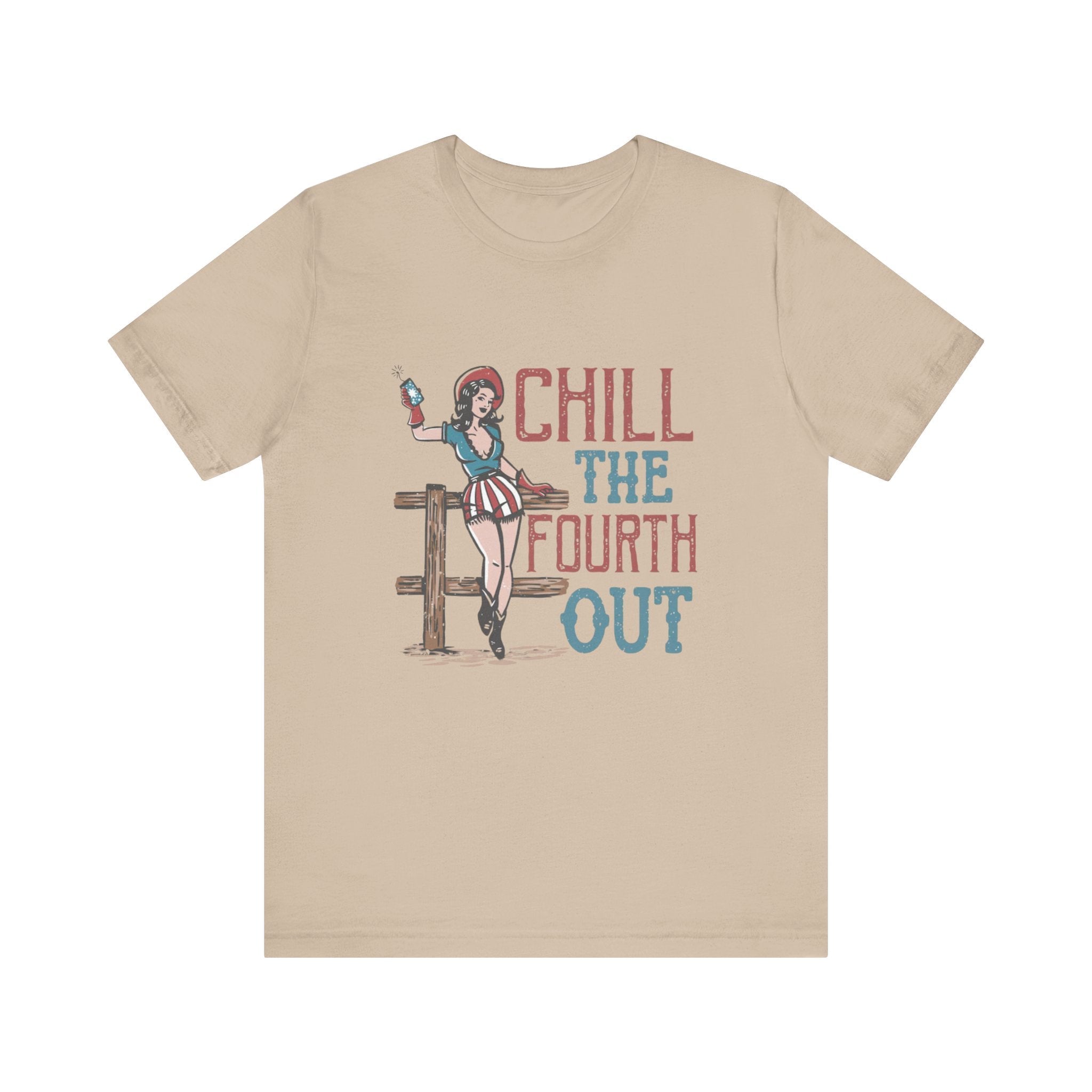 Cowgirl July 4th Retro Shirt, 4th of July Boho Independence Day Tee by PopCultureByDesign36