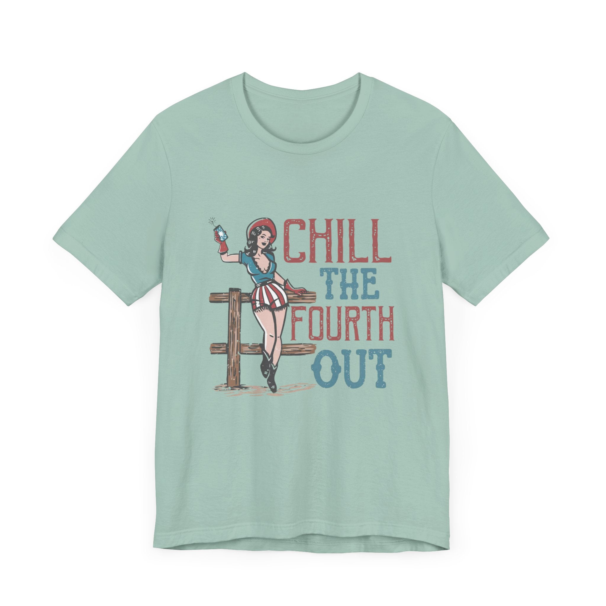 Cowgirl July 4th Retro Shirt, 4th of July Boho Independence Day Tee by PopCultureByDesign36