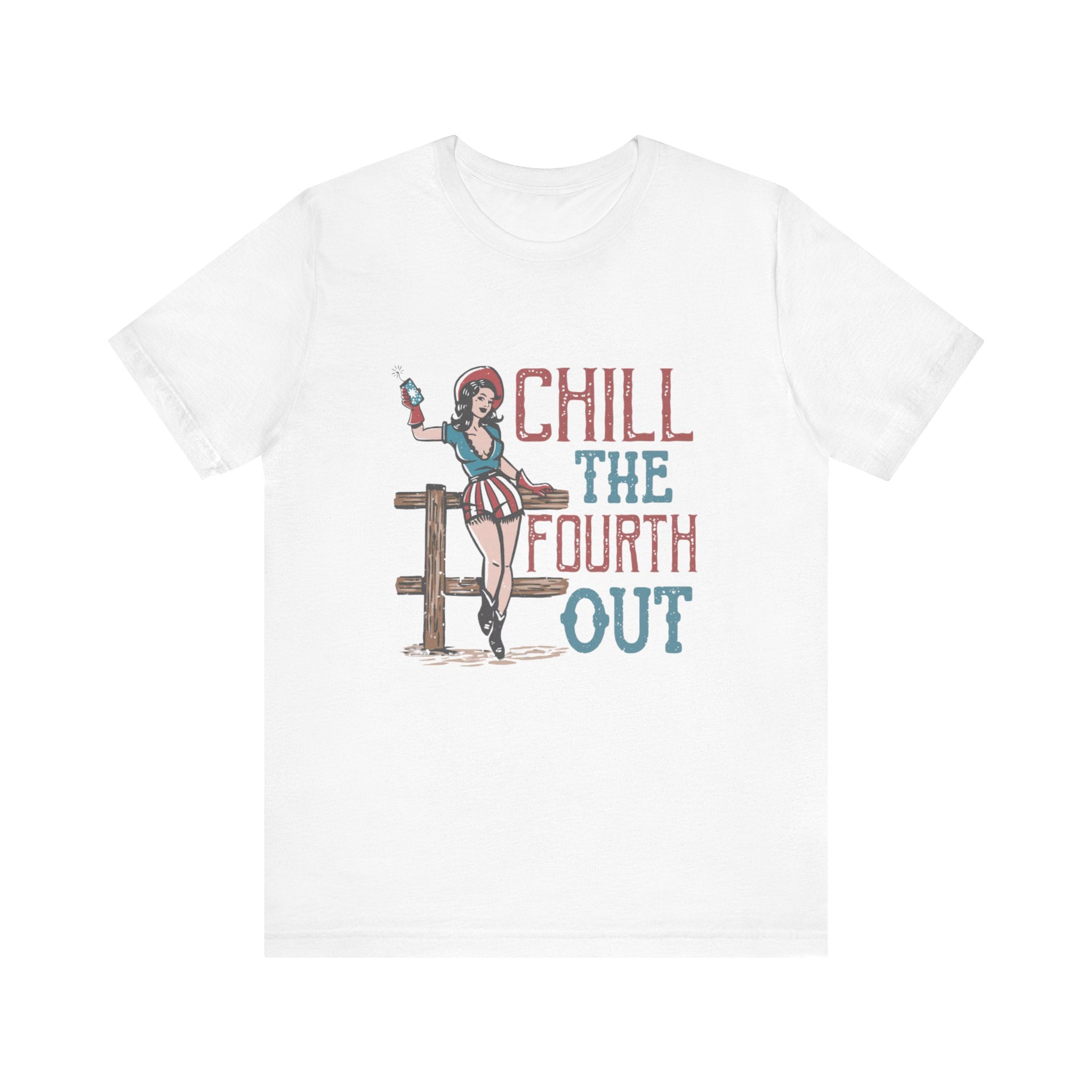 Cowgirl July 4th Retro Shirt, 4th of July Boho Independence Day Tee by PopCultureByDesign36