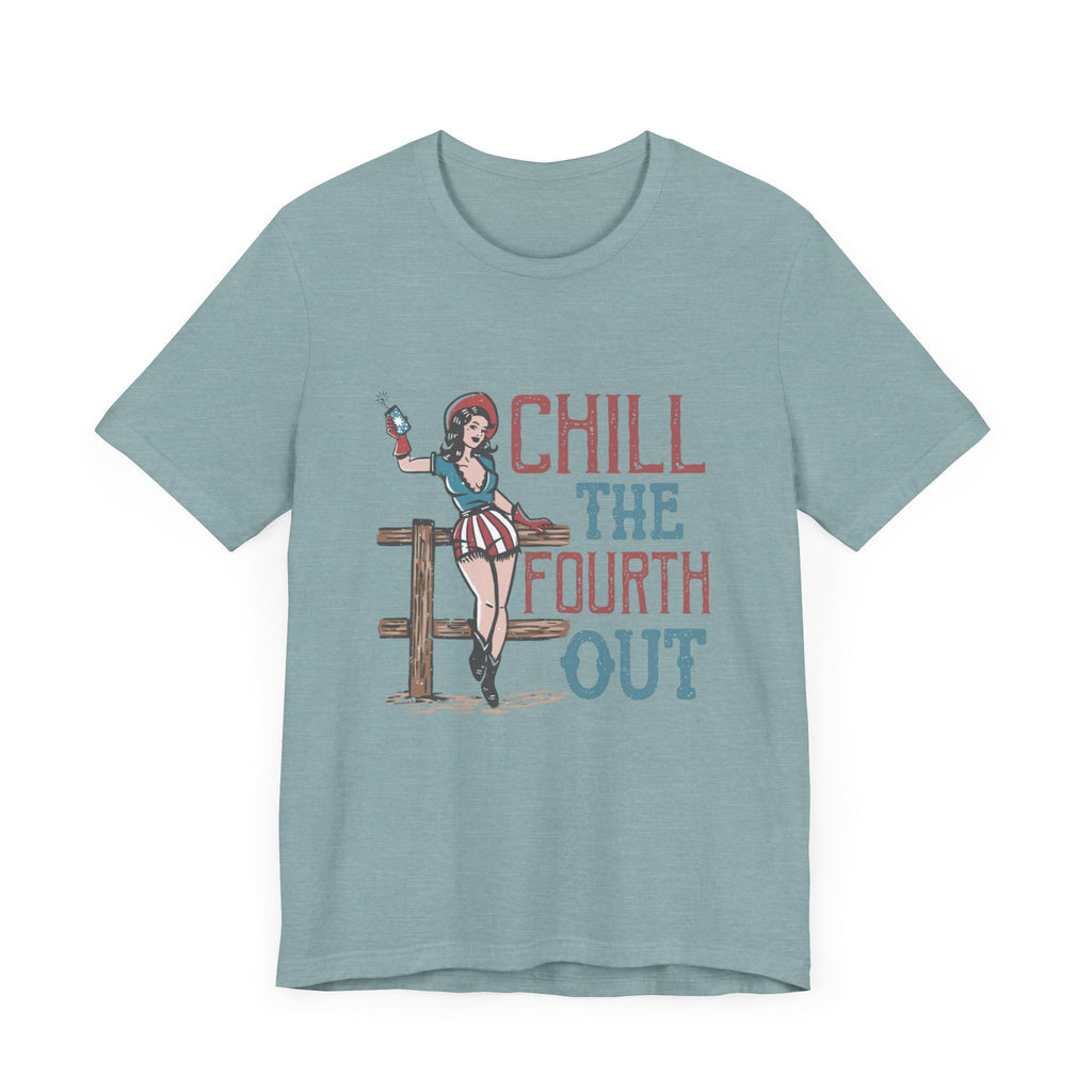 Cowgirl July 4th Retro Shirt, 4th of July Boho Independence Day Tee by PopCultureByDesign36