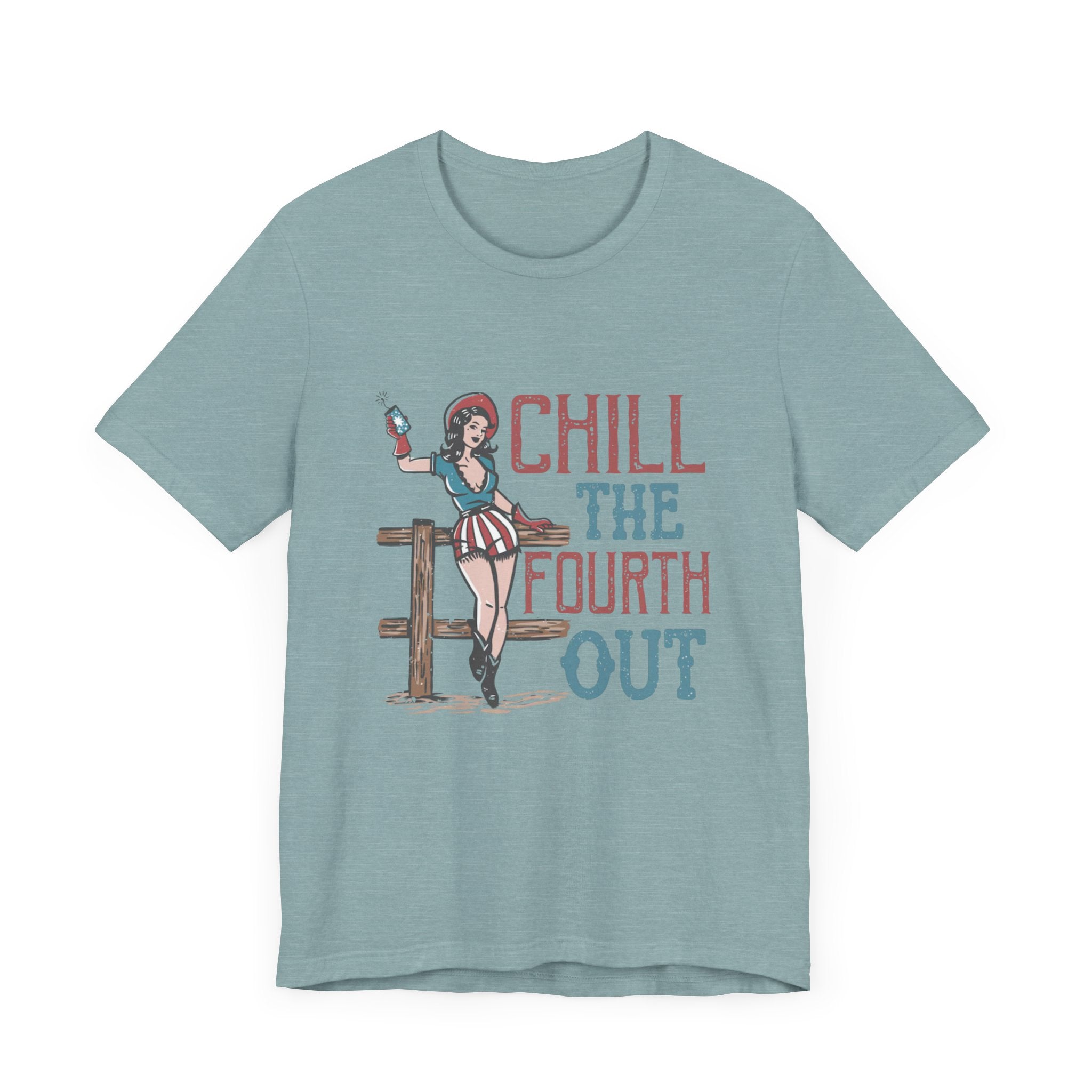 Cowgirl July 4th Retro Shirt, 4th of July Boho Independence Day Tee by PopCultureByDesign36