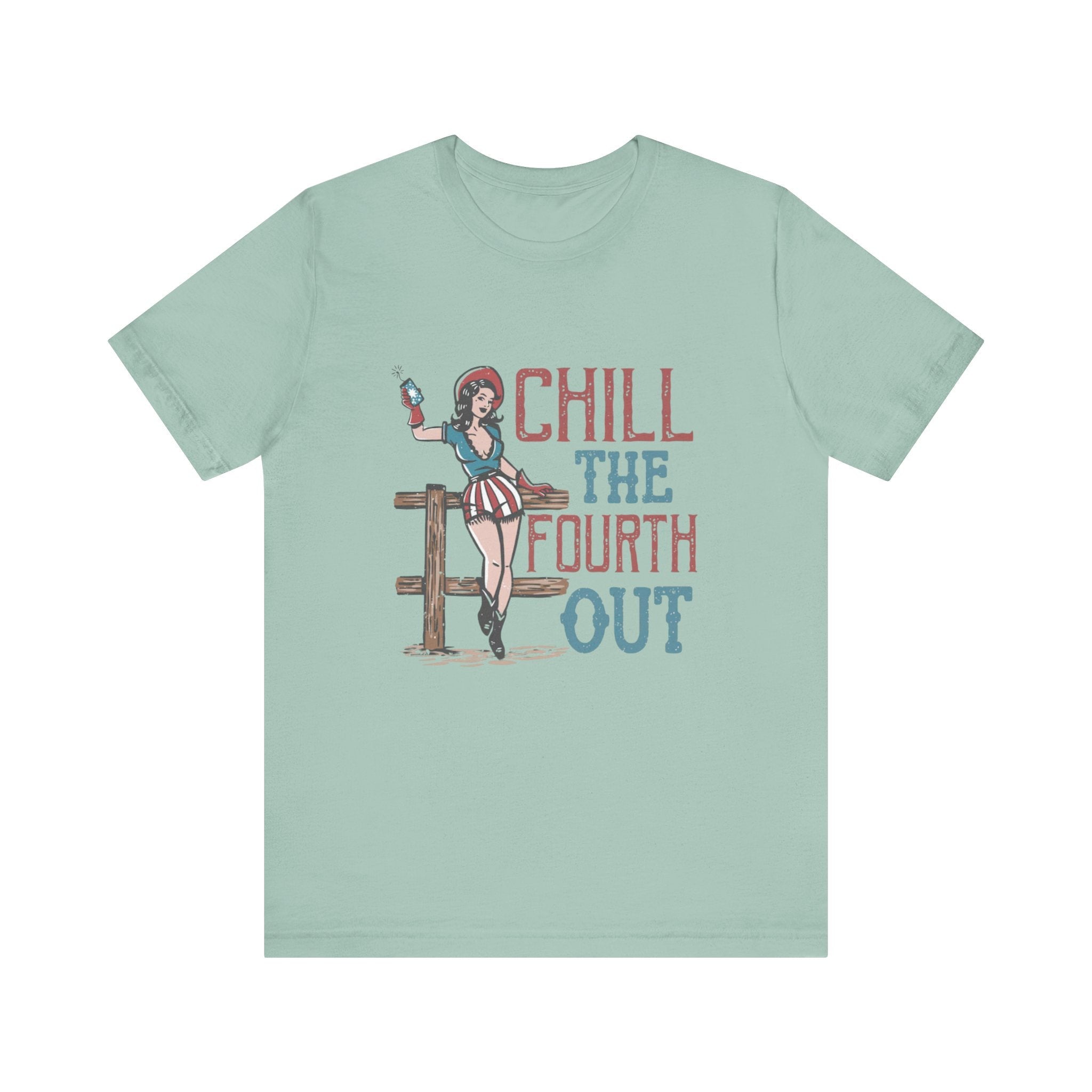 Cowgirl July 4th Retro Shirt, 4th of July Boho Independence Day Tee by PopCultureByDesign36