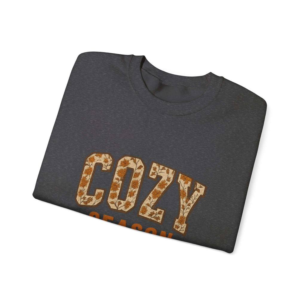 Cozy Season Sweatshirt, Cute Fall Sweatshirt, Cozy Fall Sweatshirt, Autumn Sweatshirt by PopCultureByDesign36
