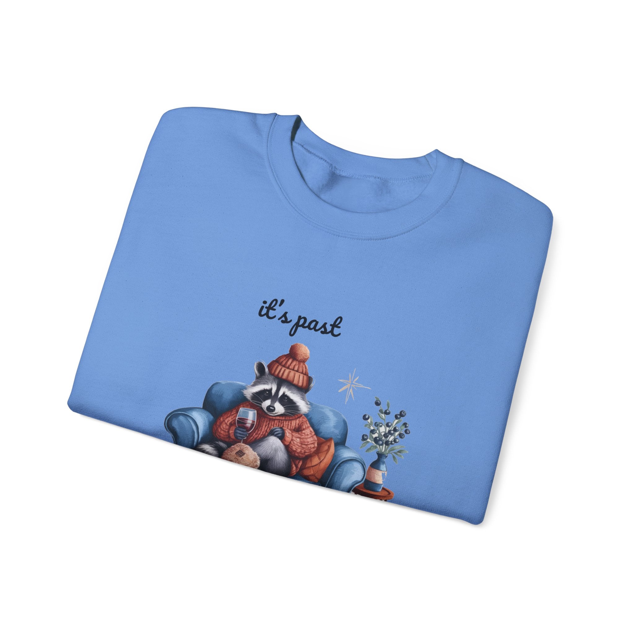 Cute Christmas Raccoon Sweatshirt, Funny Raccoon Sweatshirt by PopCultureByDesign36