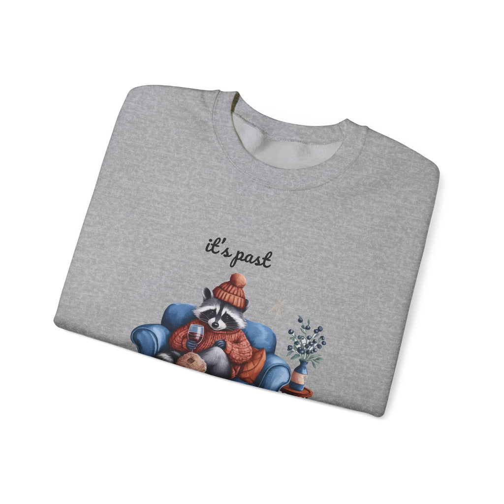 Cute Christmas Raccoon Sweatshirt, Funny Raccoon Sweatshirt by PopCultureByDesign36