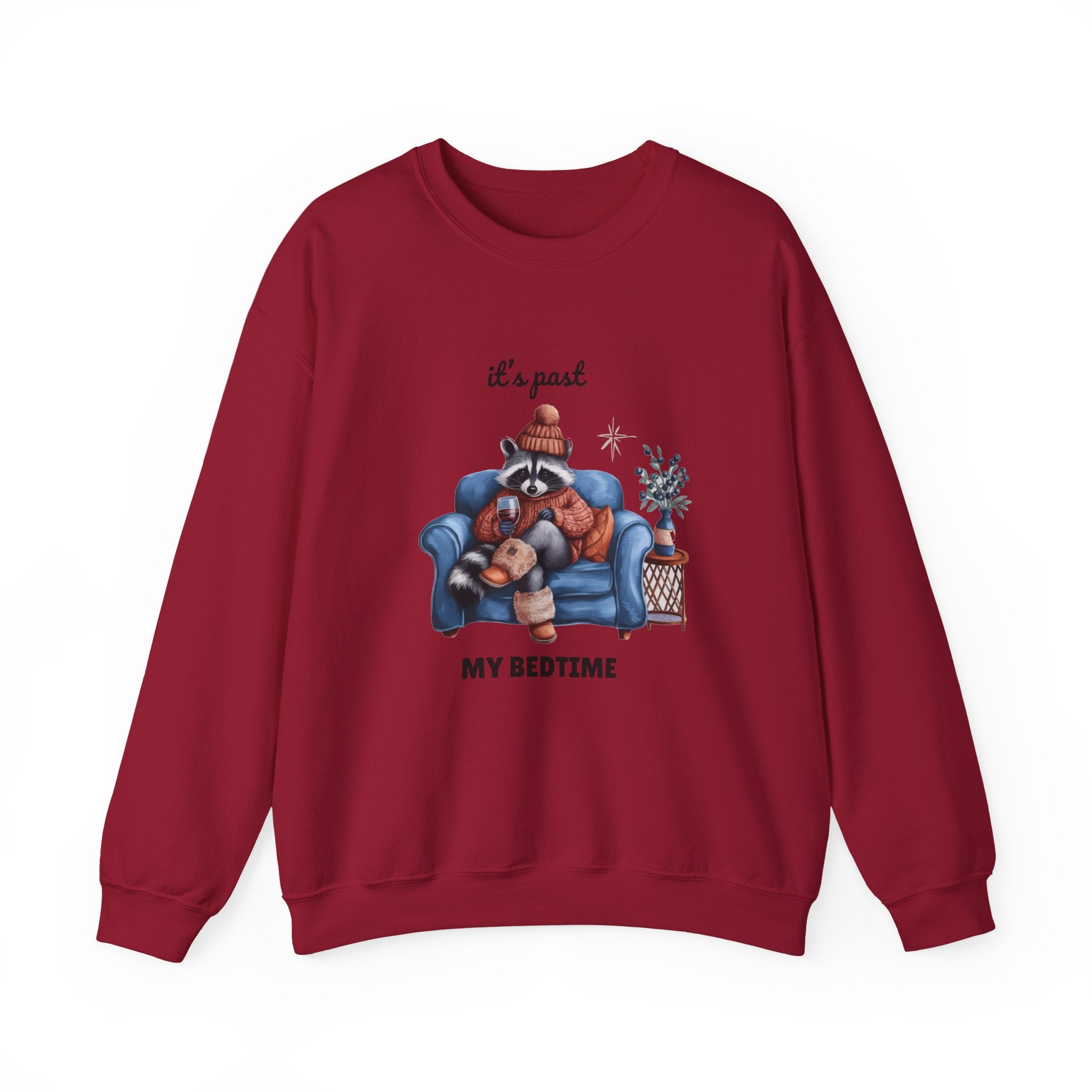 Cute Christmas Raccoon Sweatshirt, Funny Raccoon Sweatshirt by PopCultureByDesign36