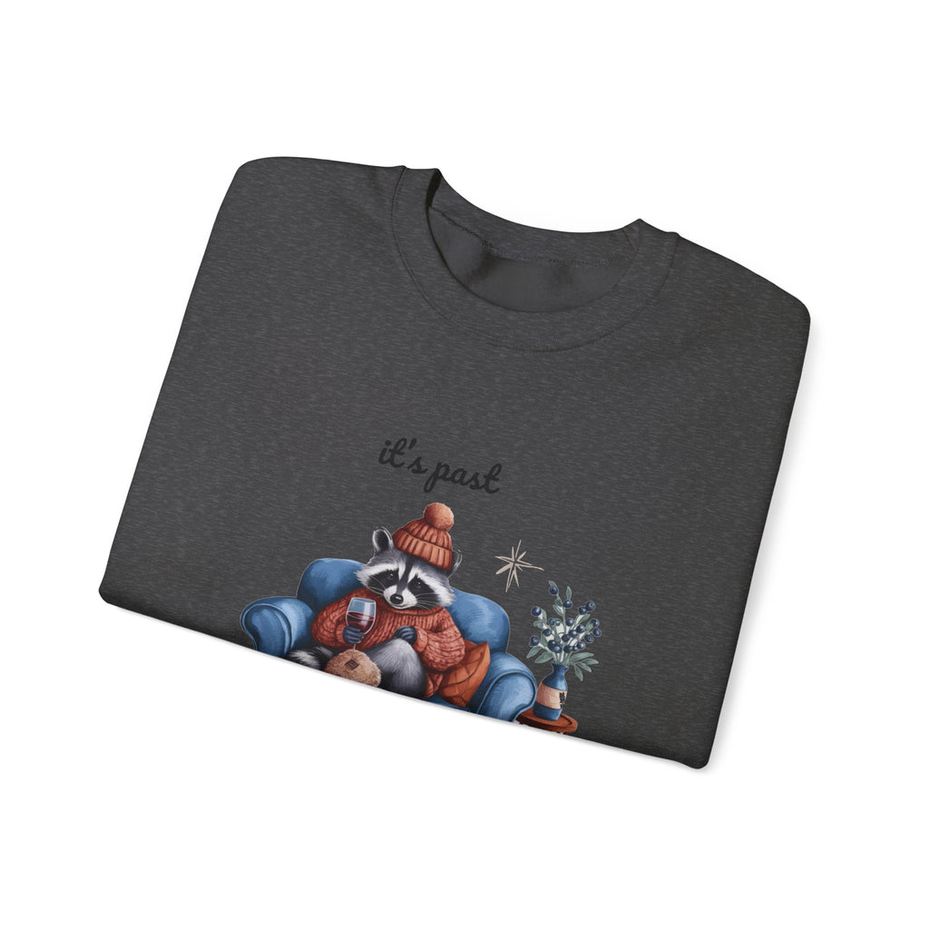 Cute Christmas Raccoon Sweatshirt, Funny Raccoon Sweatshirt by PopCultureByDesign36
