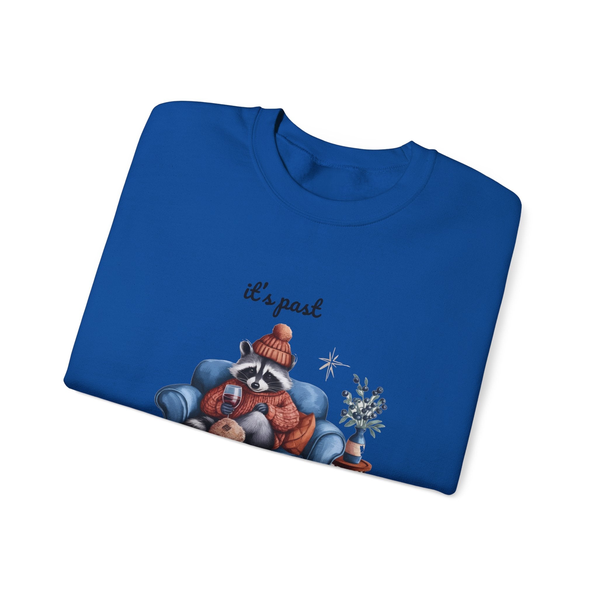 Cute Christmas Raccoon Sweatshirt, Funny Raccoon Sweatshirt by PopCultureByDesign36
