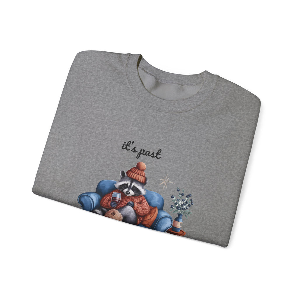Cute Christmas Raccoon Sweatshirt, Funny Raccoon Sweatshirt by PopCultureByDesign36