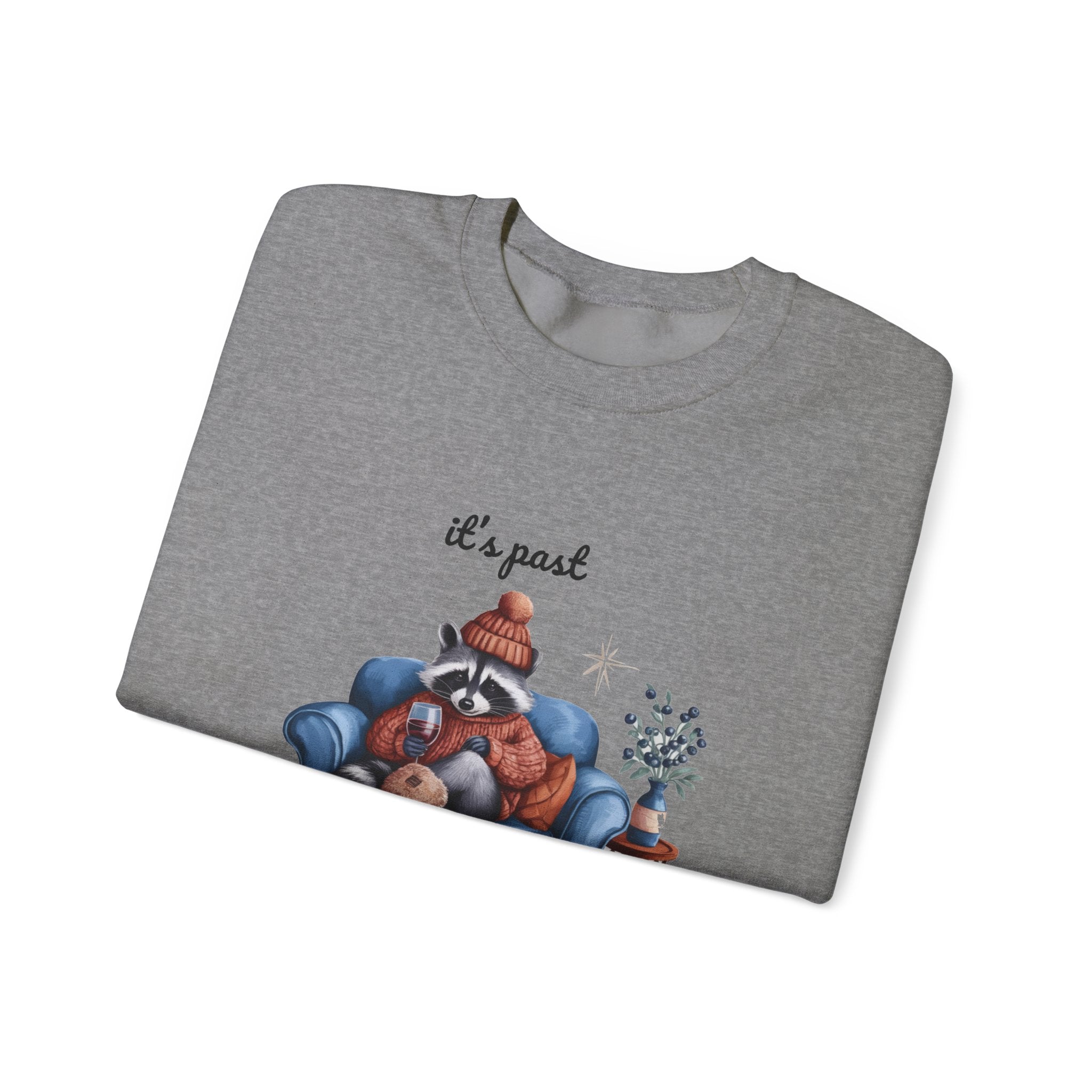Cute Christmas Raccoon Sweatshirt, Funny Raccoon Sweatshirt by PopCultureByDesign36