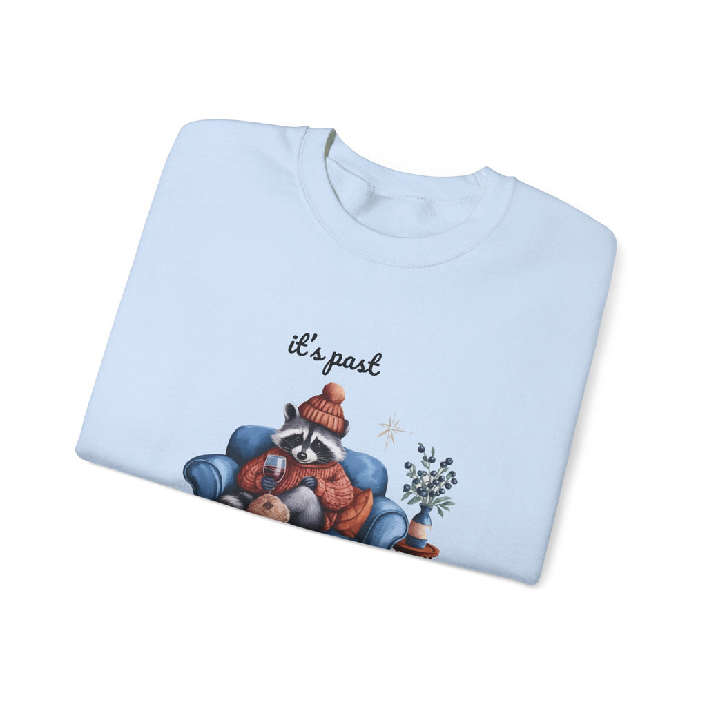 Cute Christmas Raccoon Sweatshirt, Funny Raccoon Sweatshirt by PopCultureByDesign36