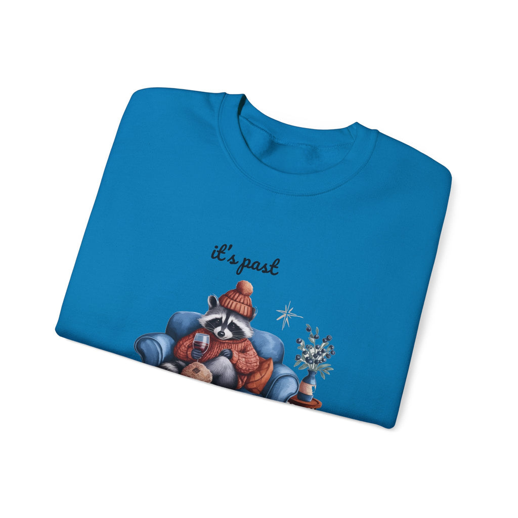 Cute Christmas Raccoon Sweatshirt, Funny Raccoon Sweatshirt by PopCultureByDesign36