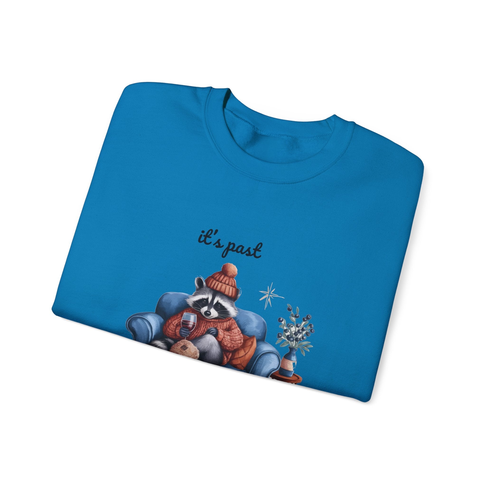 Cute Christmas Raccoon Sweatshirt, Funny Raccoon Sweatshirt by PopCultureByDesign36