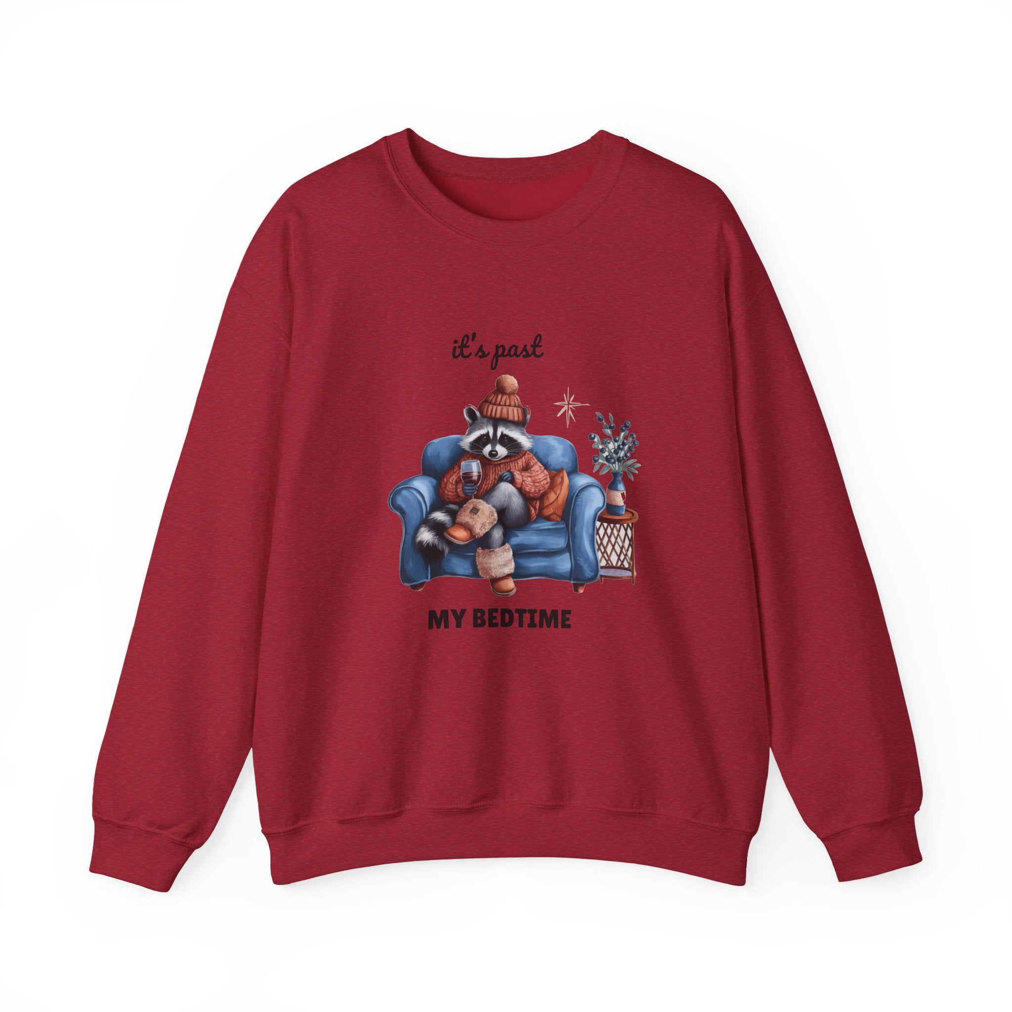 Cute Christmas Raccoon Sweatshirt, Funny Raccoon Sweatshirt by PopCultureByDesign36