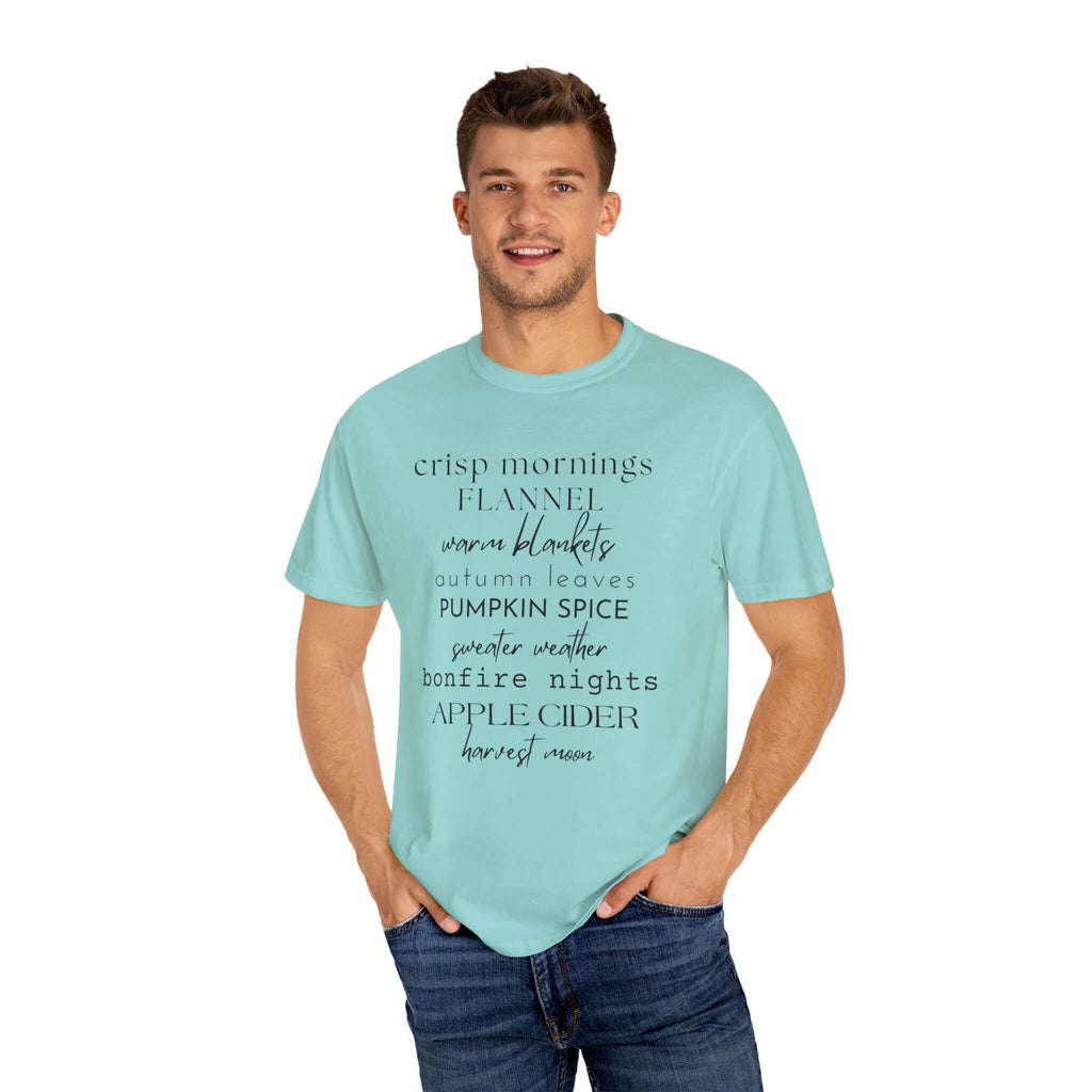 Cute Fall Comfort Colors® Shirt, Hello Fall Shirt, Fall Definition Shirt by PopCultureByDesign36