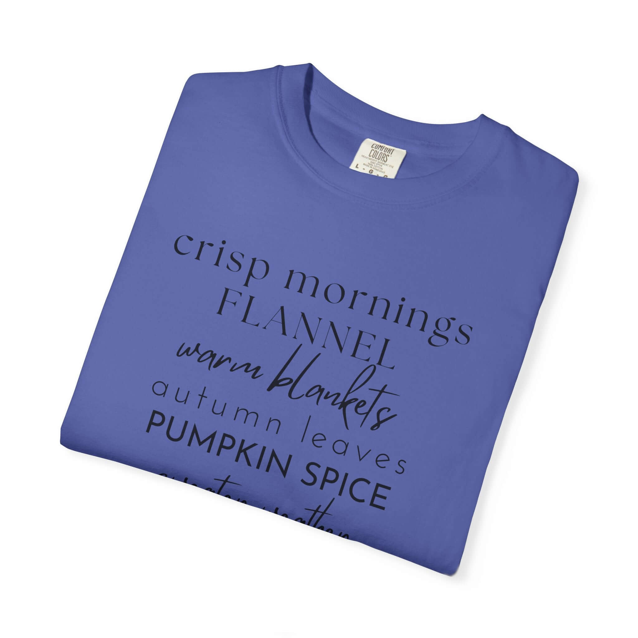 Cute Fall Comfort Colors® Shirt, Hello Fall Shirt, Fall Definition Shirt by PopCultureByDesign36