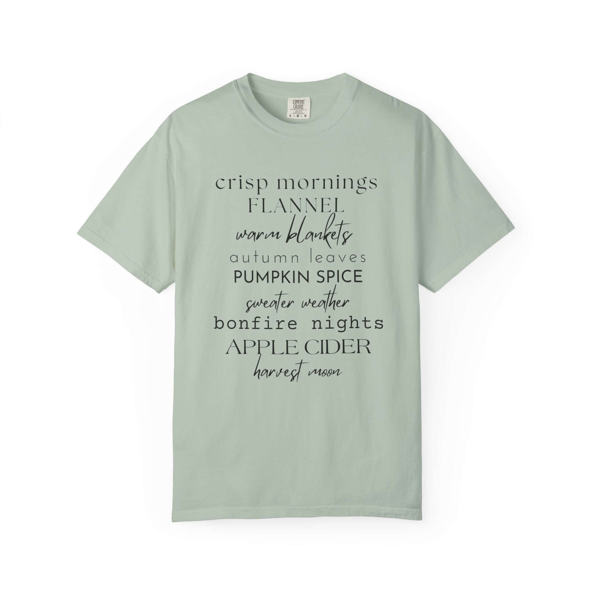 Cute Fall Comfort Colors® Shirt, Hello Fall Shirt, Fall Definition Shirt by PopCultureByDesign36