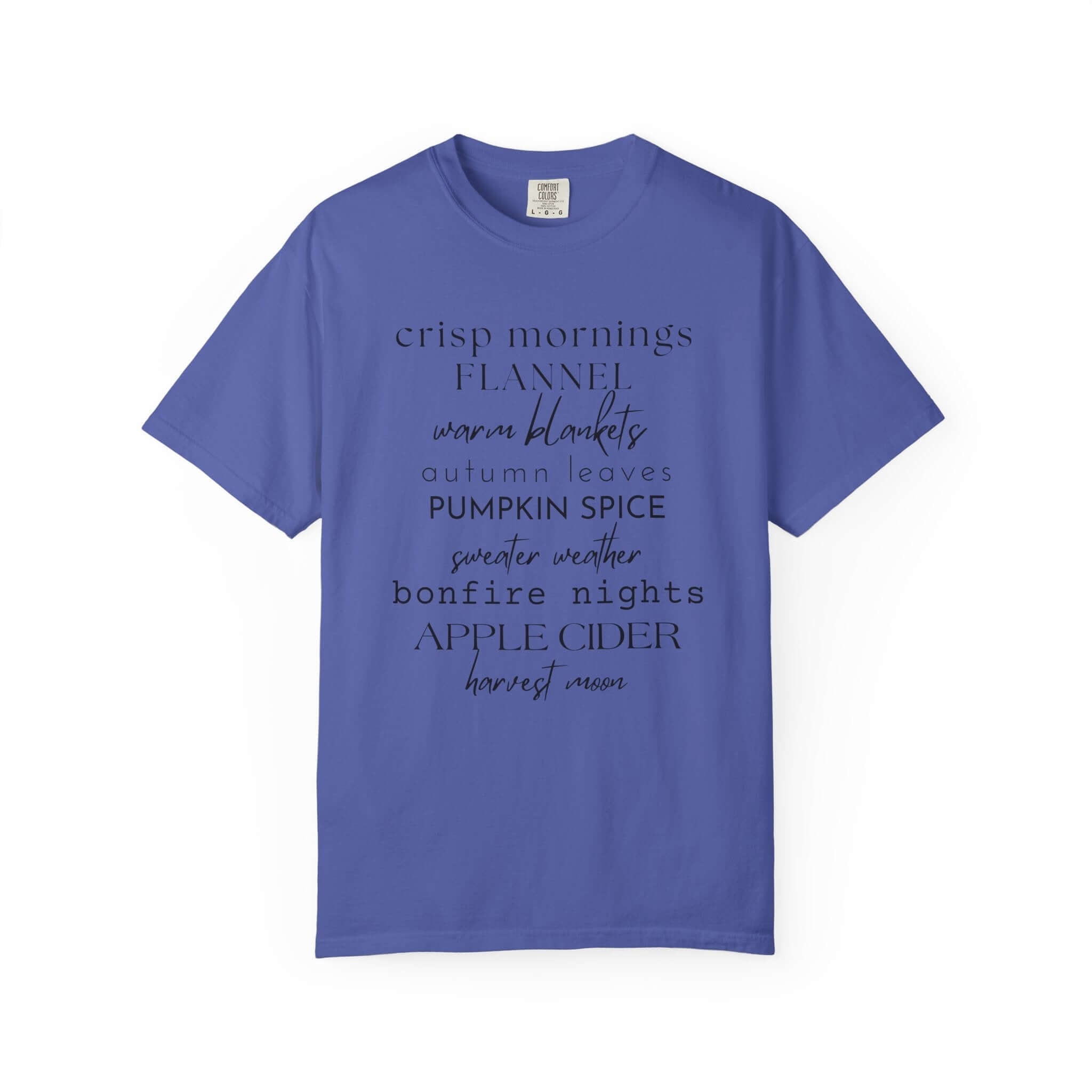 Cute Fall Comfort Colors® Shirt, Hello Fall Shirt, Fall Definition Shirt by PopCultureByDesign36