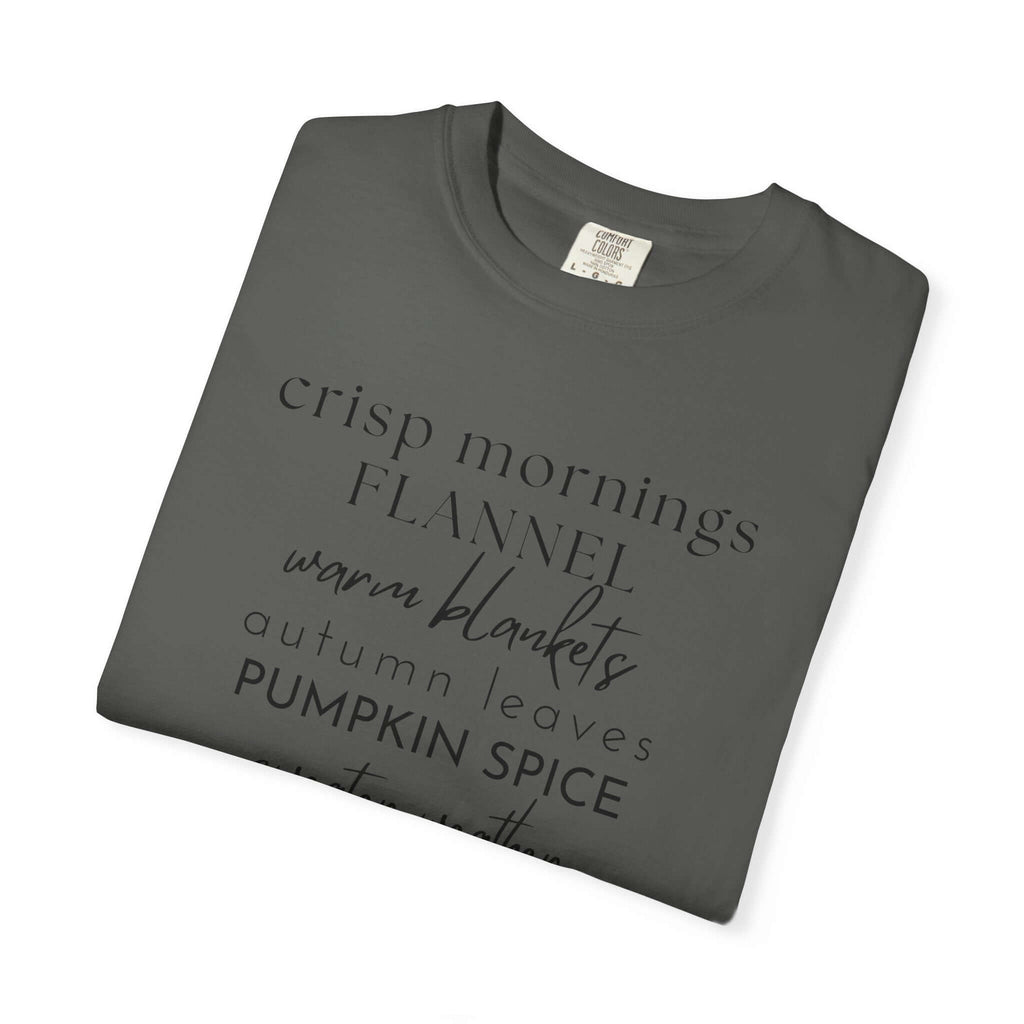 Cute Fall Comfort Colors® Shirt, Hello Fall Shirt, Fall Definition Shirt by PopCultureByDesign36