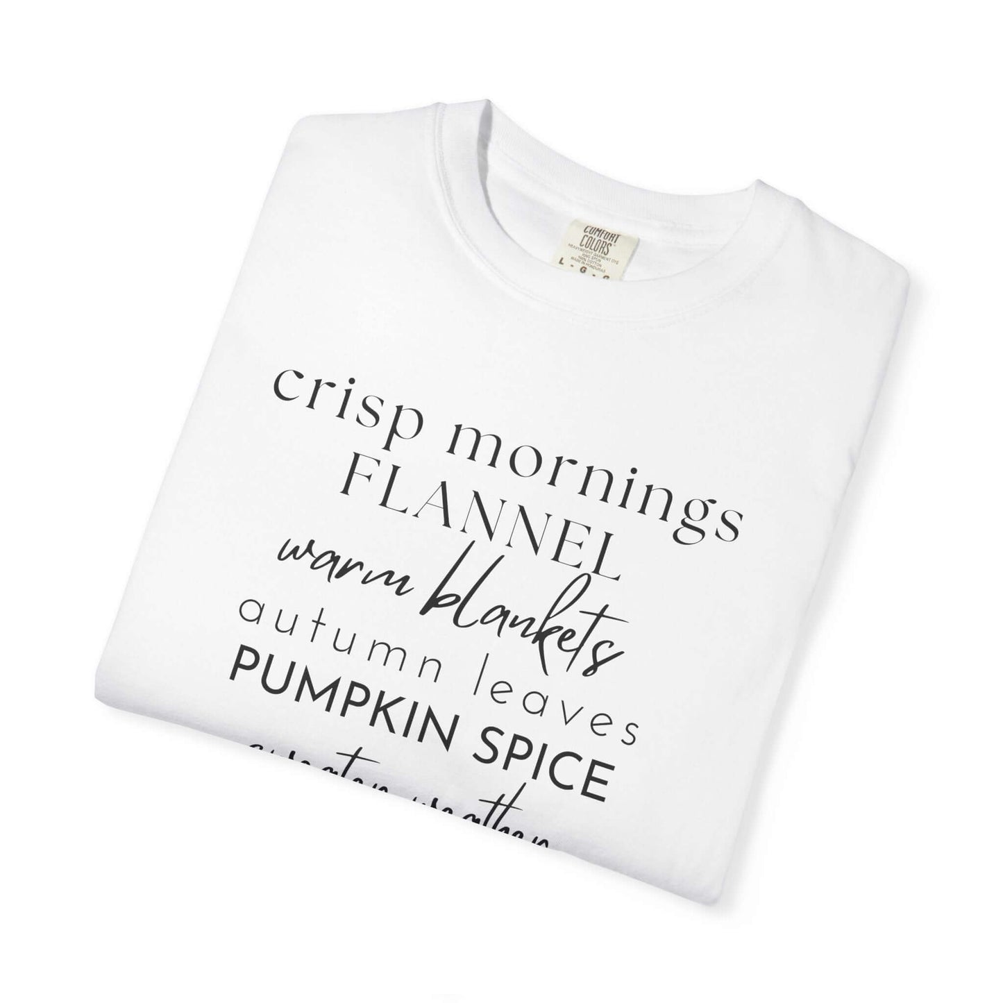 Cute Fall Comfort Colors® Shirt, Hello Fall Shirt, Fall Definition Shirt - Popbydesign