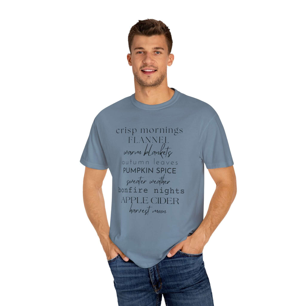 Cute Fall Comfort Colors® Shirt, Hello Fall Shirt, Fall Definition Shirt by PopCultureByDesign36