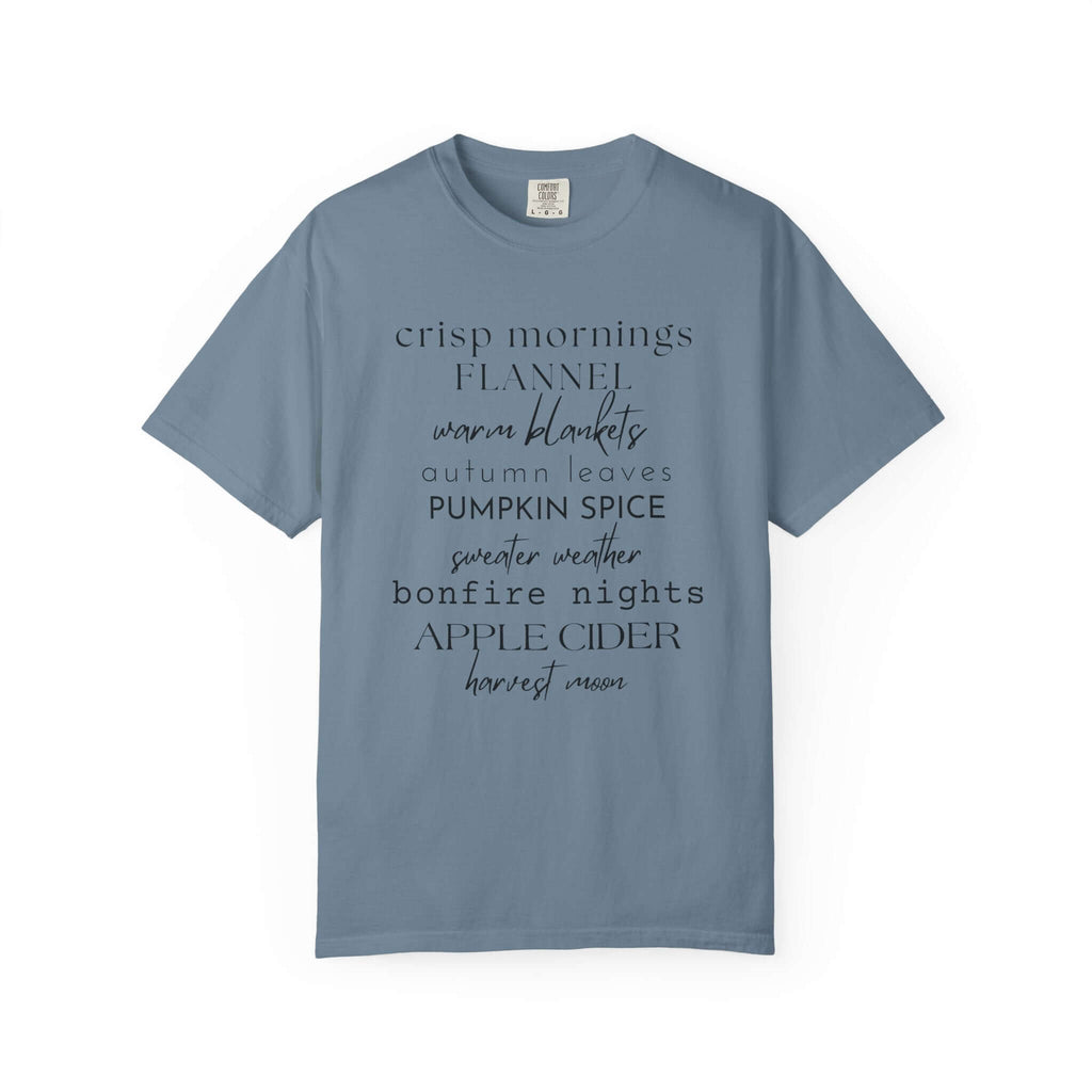 Cute Fall Comfort Colors® Shirt, Hello Fall Shirt, Fall Definition Shirt by PopCultureByDesign36