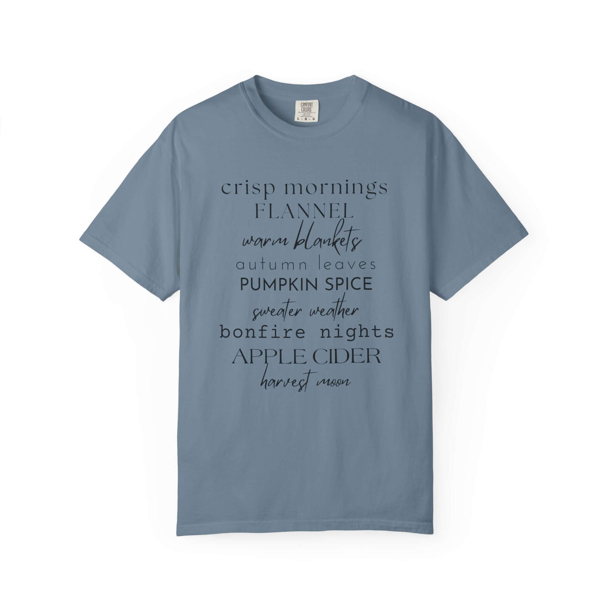 Cute Fall Comfort Colors® Shirt, Hello Fall Shirt, Fall Definition Shirt by PopCultureByDesign36