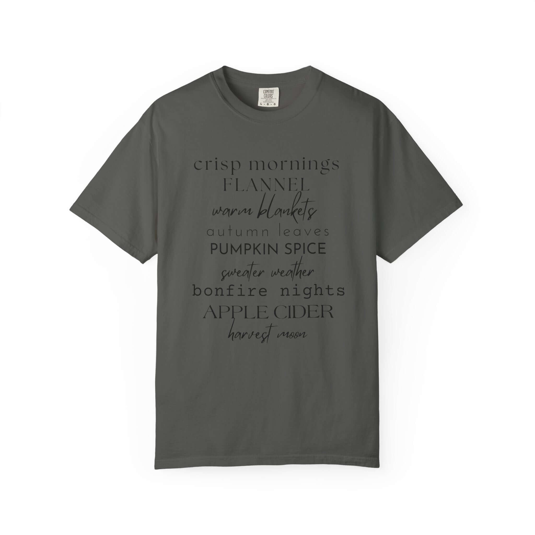 Cute Fall Comfort Colors® Shirt, Hello Fall Shirt, Fall Definition Shirt by PopCultureByDesign36