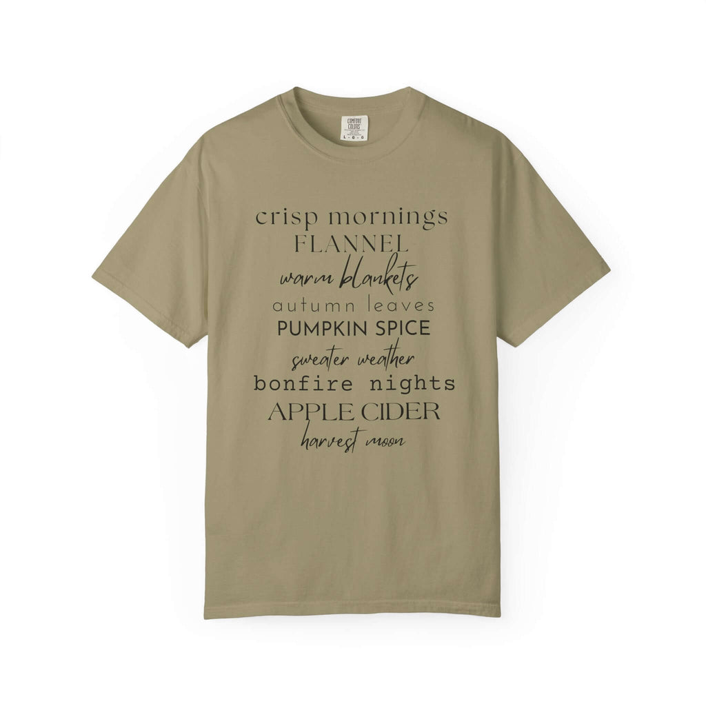 Cute Fall Comfort Colors® Shirt, Hello Fall Shirt, Fall Definition Shirt by PopCultureByDesign36
