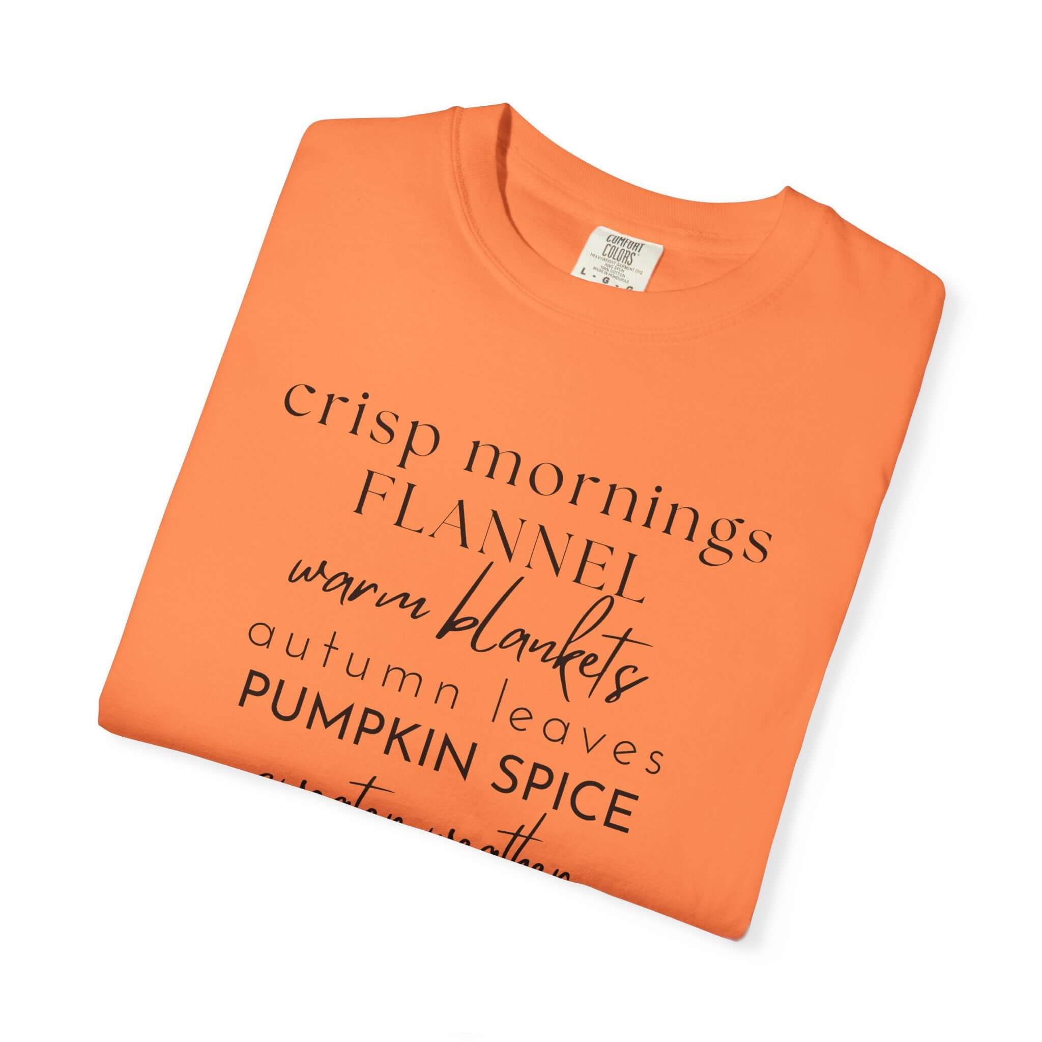 Cute Fall Comfort Colors® Shirt, Hello Fall Shirt, Fall Definition Shirt by PopCultureByDesign36
