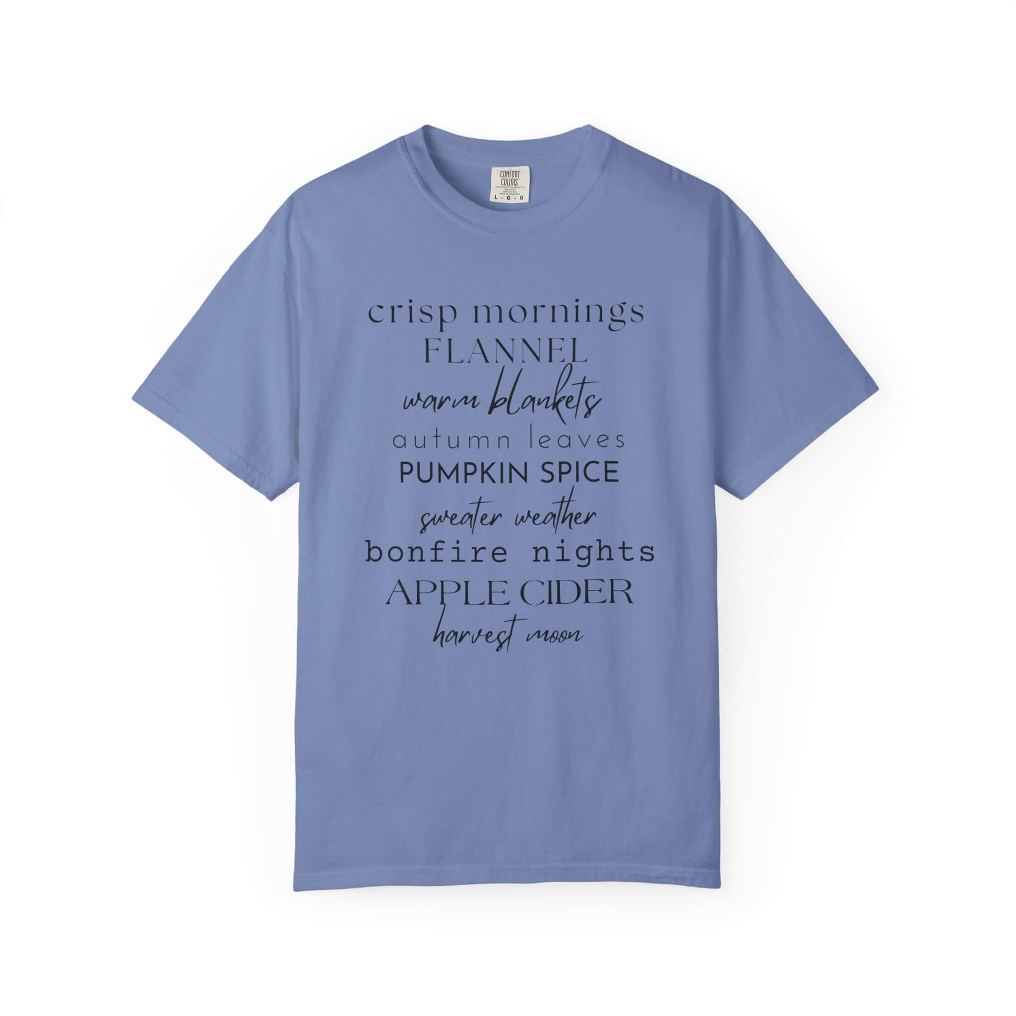 Cute Fall Comfort Colors® Shirt, Hello Fall Shirt, Fall Definition Shirt by PopCultureByDesign36