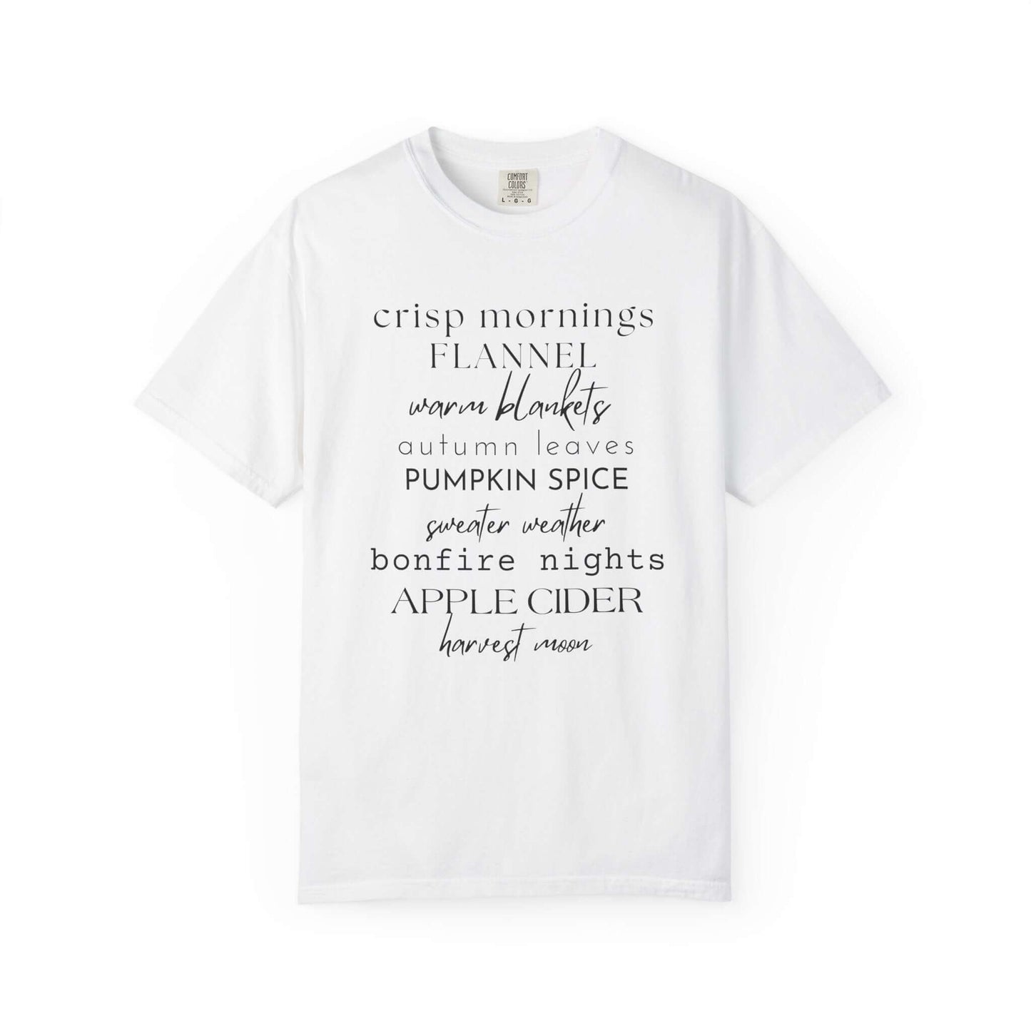 Cute Fall Comfort Colors® Shirt, Hello Fall Shirt, Fall Definition Shirt - Popbydesign