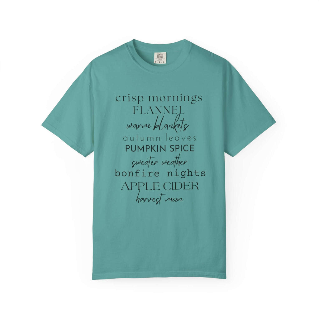 Cute Fall Comfort Colors® Shirt, Hello Fall Shirt, Fall Definition Shirt by PopCultureByDesign36