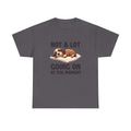 Cute Puppy Sleeping, Dog Lover Animal Tshirt by PopCultureByDesign36