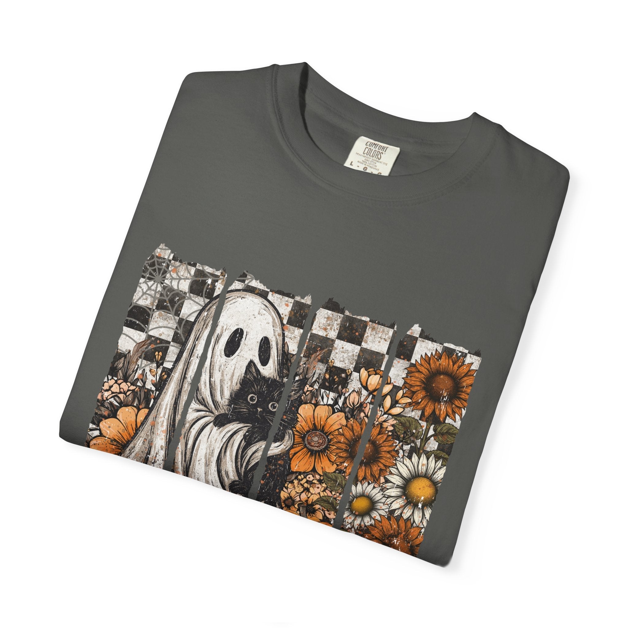 Cute Strip Ghost Shirt, Halloween Costume, Vintage Vibe by PopCultureByDesign36