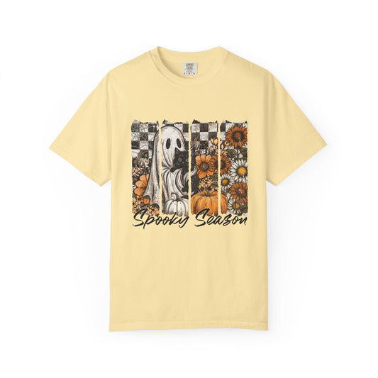 Cute Strip Ghost Shirt, Halloween Costume, Vintage Vibe - Popbydesign