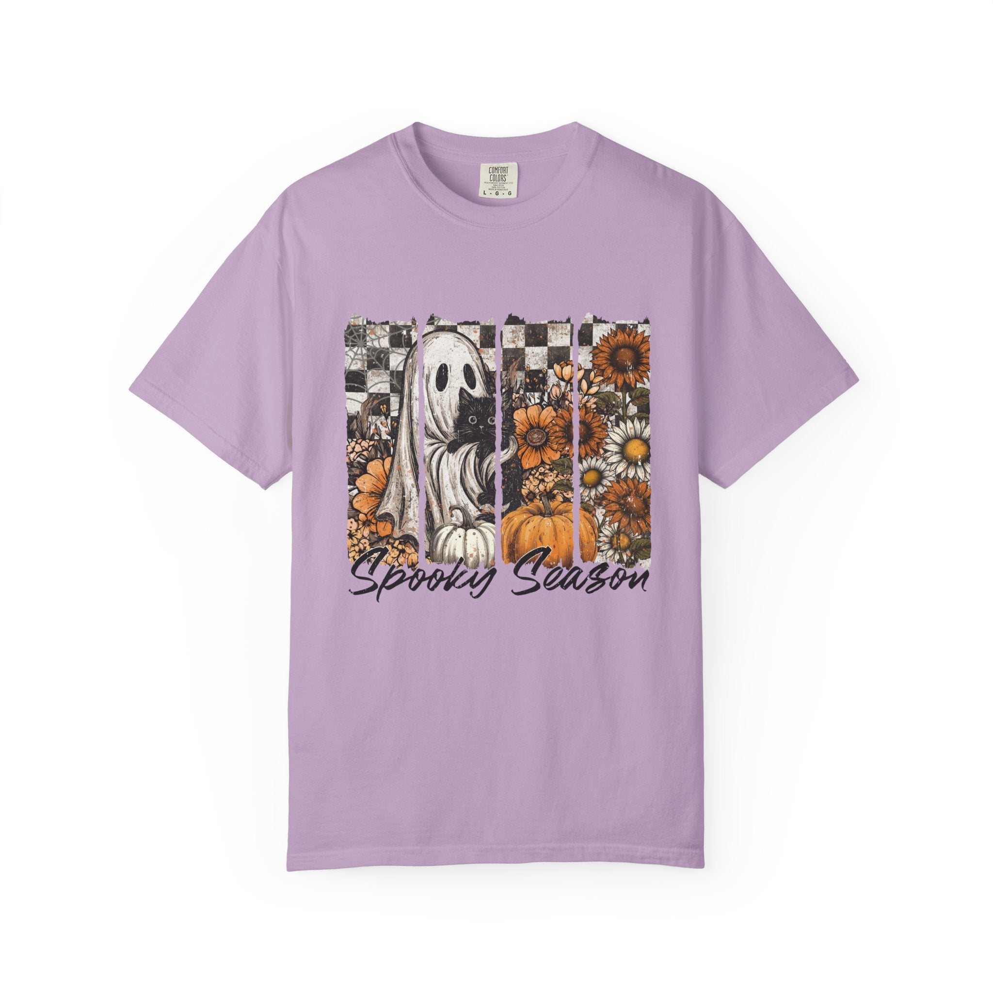 Cute Strip Ghost Shirt, Halloween Costume, Vintage Vibe by PopCultureByDesign36