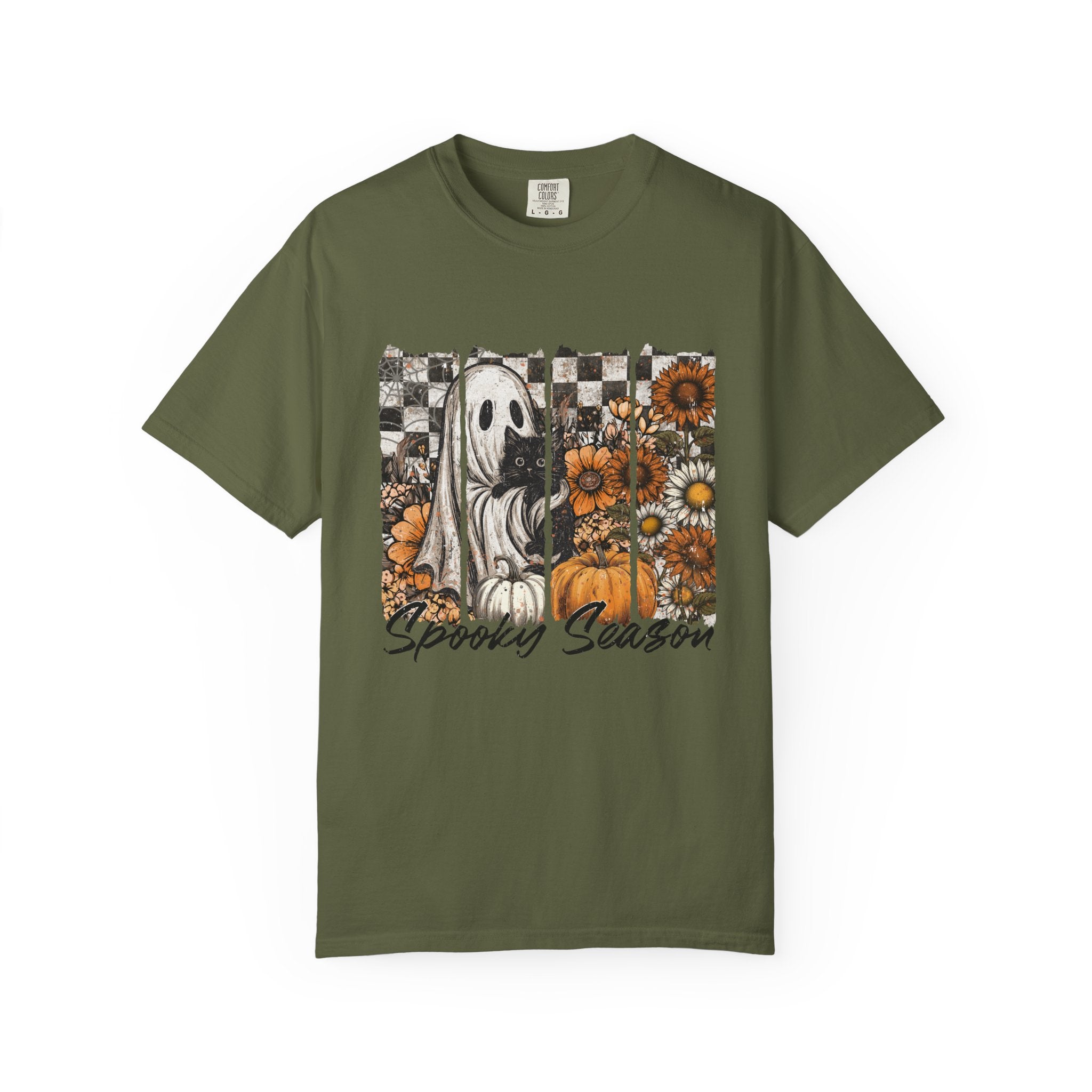 Cute Strip Ghost Shirt, Halloween Costume, Vintage Vibe by PopCultureByDesign36