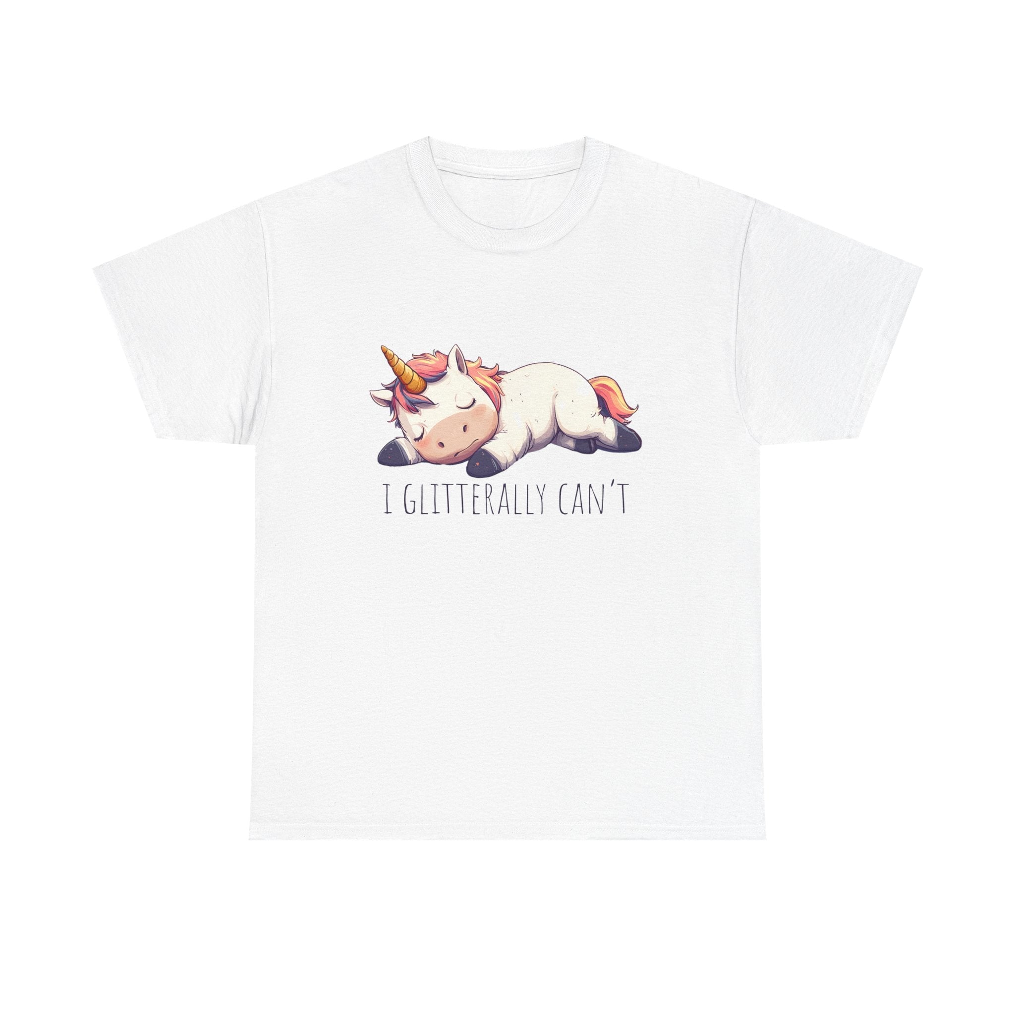 cute unicorn shirt, lazy unicorn shirt, funny unicorn shirt by Printify