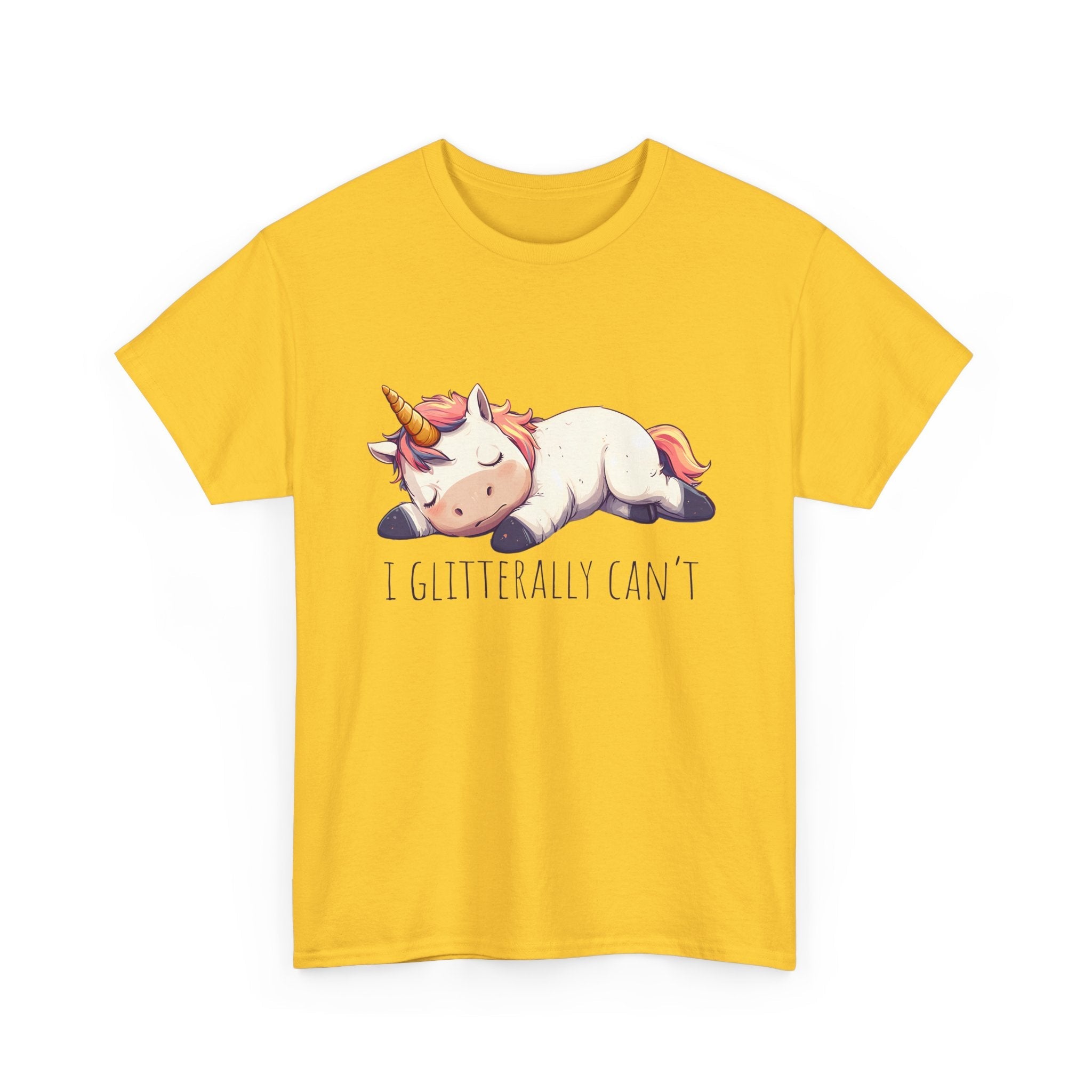 cute unicorn shirt, lazy unicorn shirt, funny unicorn shirt by Printify