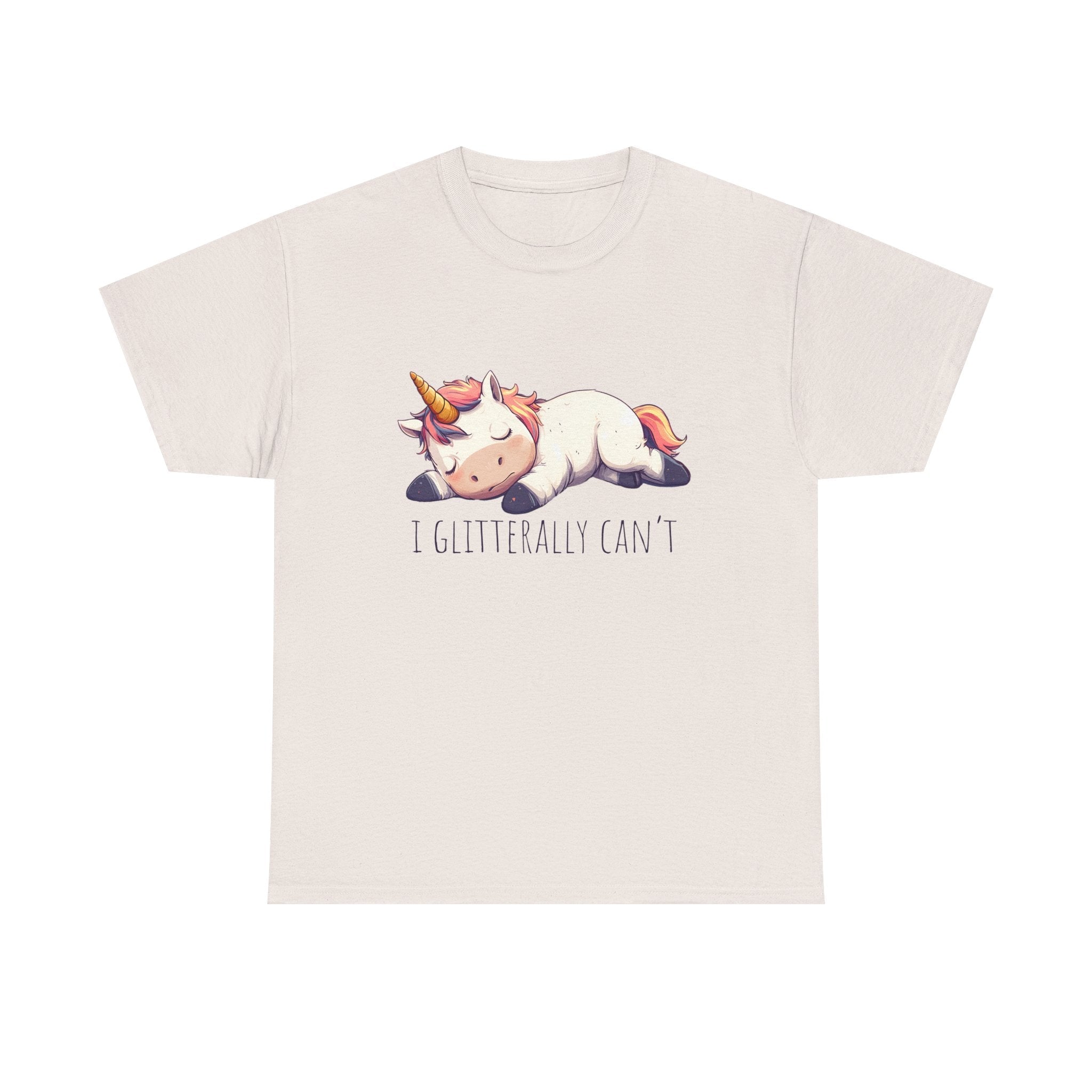 cute unicorn shirt, lazy unicorn shirt, funny unicorn shirt by Printify