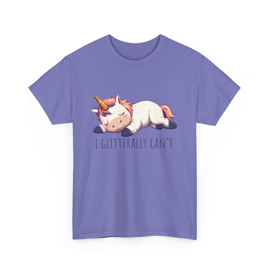 cute unicorn shirt, lazy unicorn shirt, funny unicorn shirt by Printify