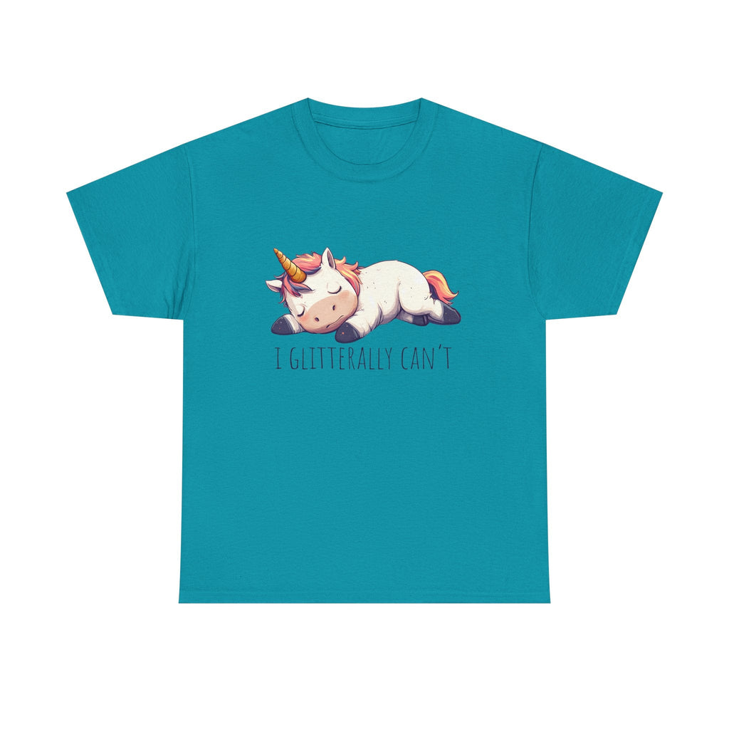 cute unicorn shirt, lazy unicorn shirt, funny unicorn shirt by Printify