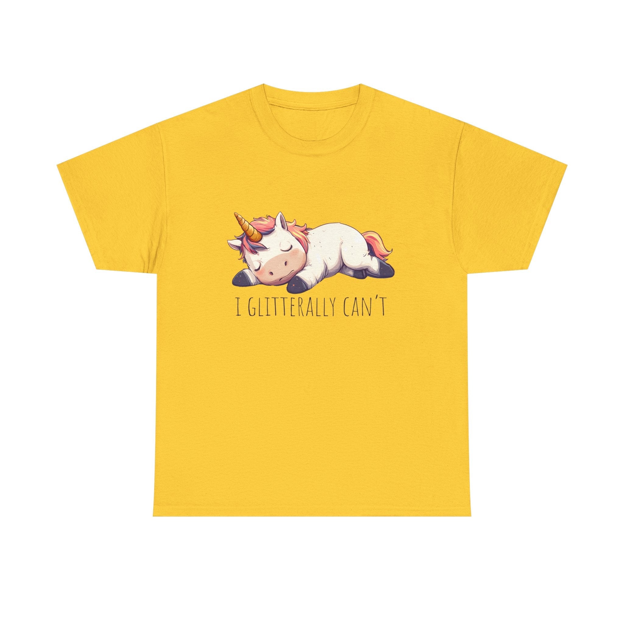 cute unicorn shirt, lazy unicorn shirt, funny unicorn shirt by Printify