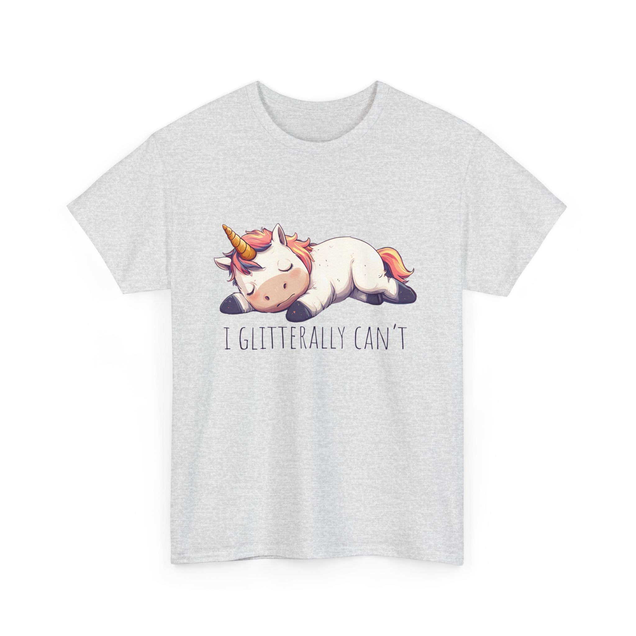 cute unicorn shirt, lazy unicorn shirt, funny unicorn shirt by Printify