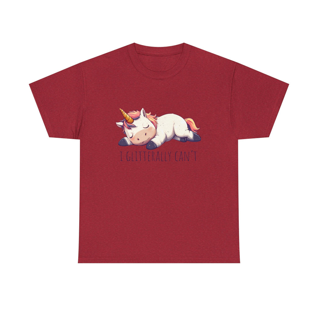 cute unicorn shirt, lazy unicorn shirt, funny unicorn shirt by Printify