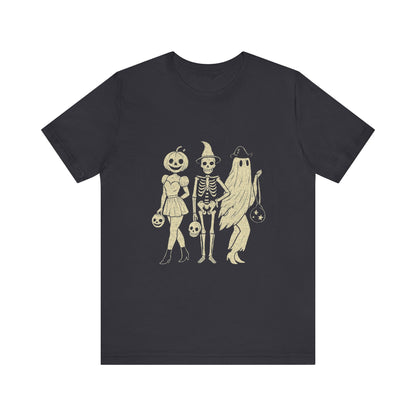 Dancing Skeleton Halloween Shirt, Spooky Season Skeleton Tee - Popbydesign