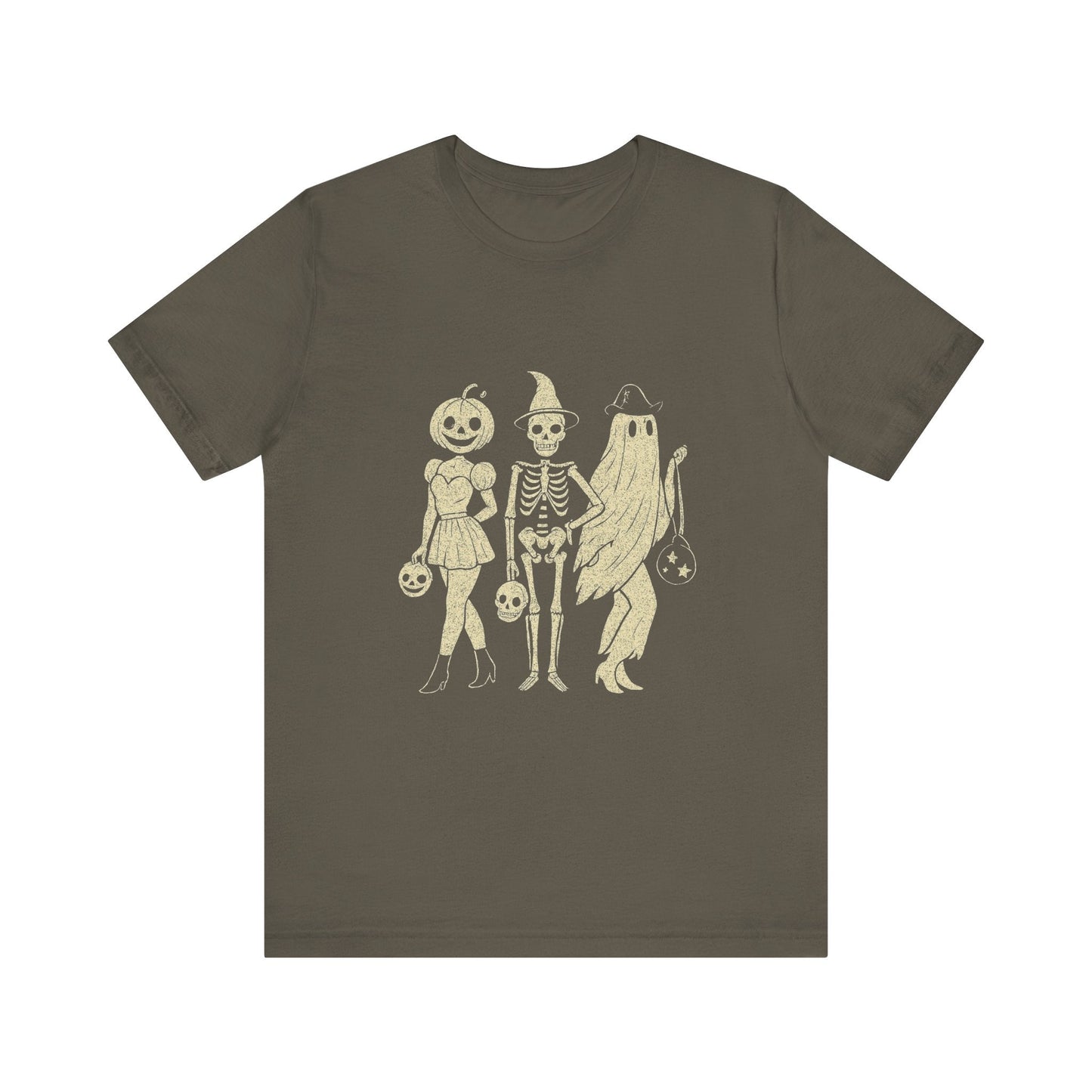 Dancing Skeleton Halloween Shirt, Spooky Season Skeleton Tee - Popbydesign