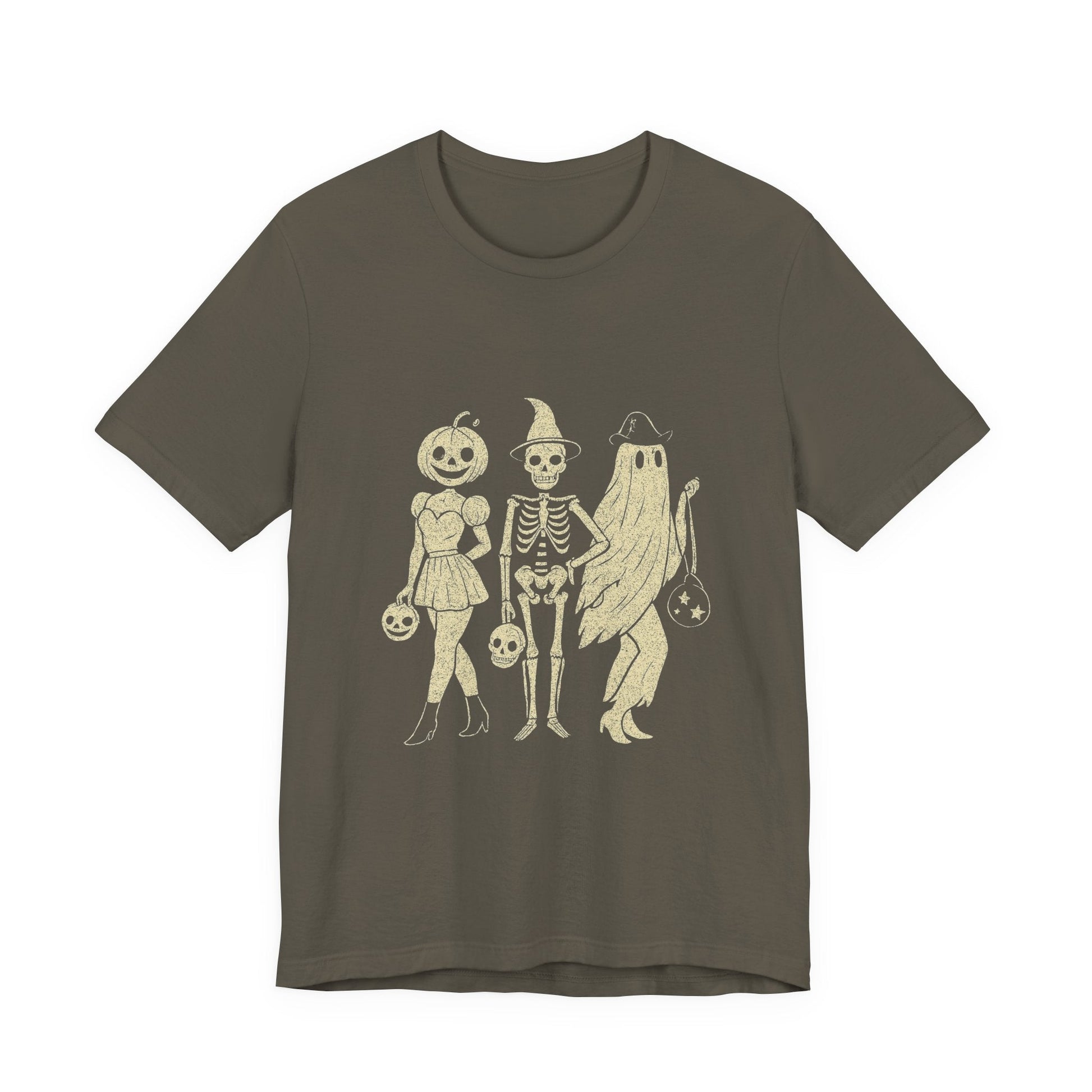 Dancing Skeleton Halloween Shirt, Spooky Season Skeleton Tee - Popbydesign