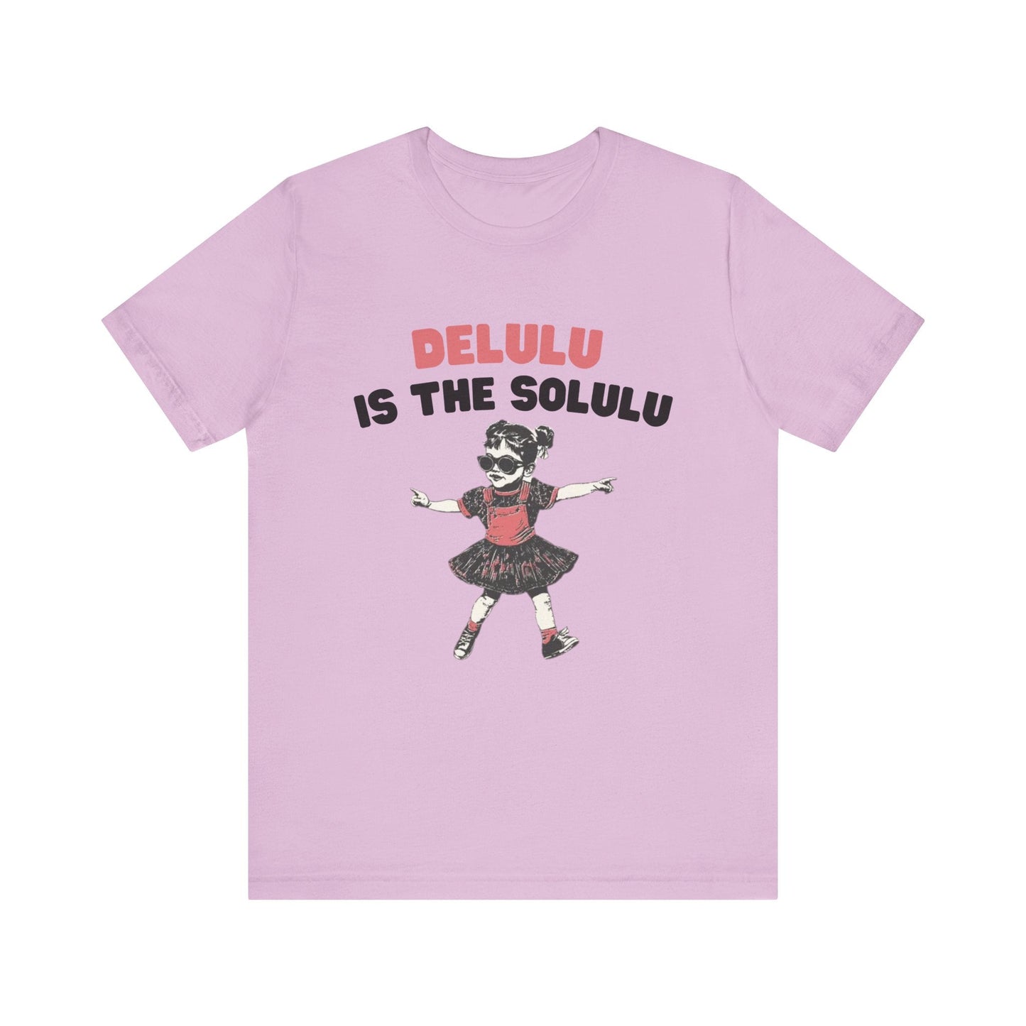 Delulu is the solulu Shirt, Anxiety Shirt, Meme Shirt - Popbydesign